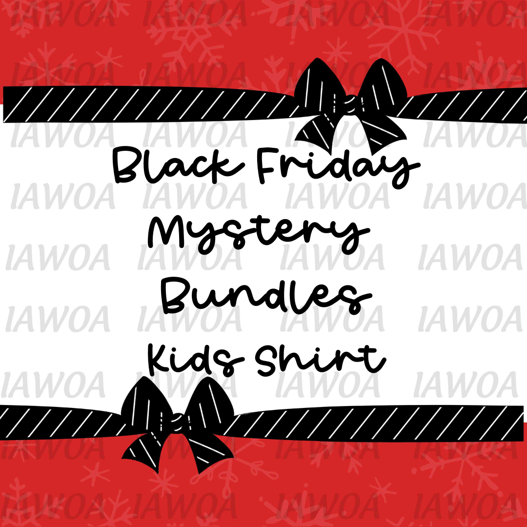 Black Friday Kids Shirt Mystery Bundle
