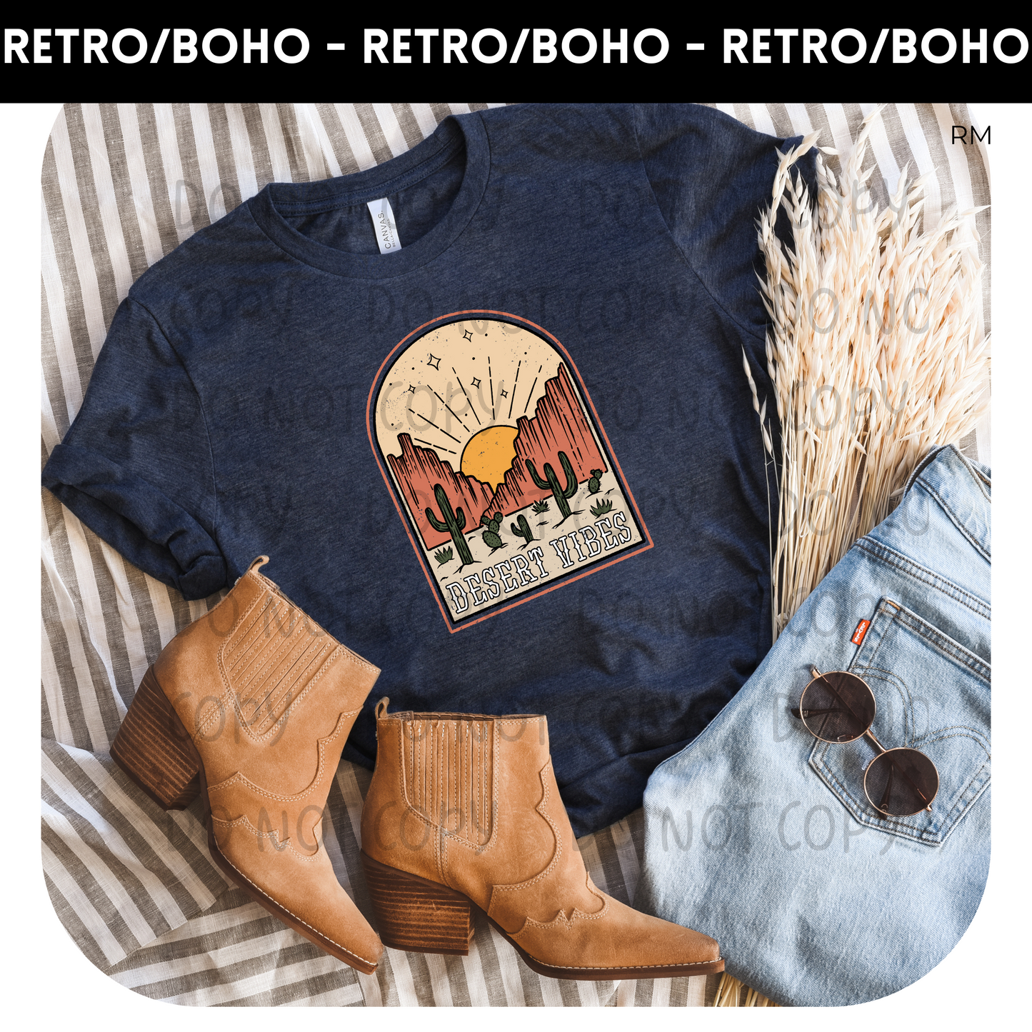 Desert Vibes Adult Shirt-Boho 141