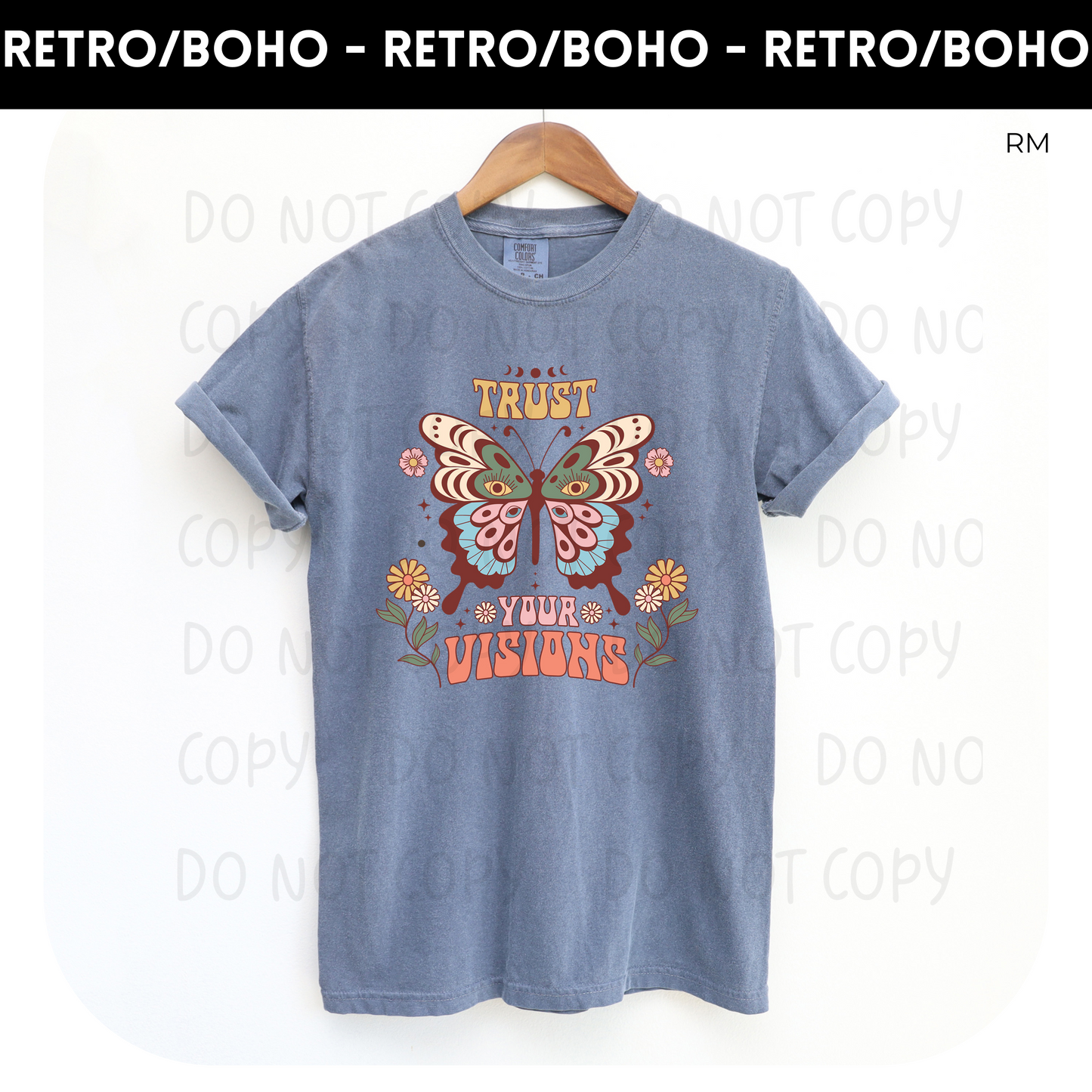 Trust Your Visions Adult Shirt- Boho 143