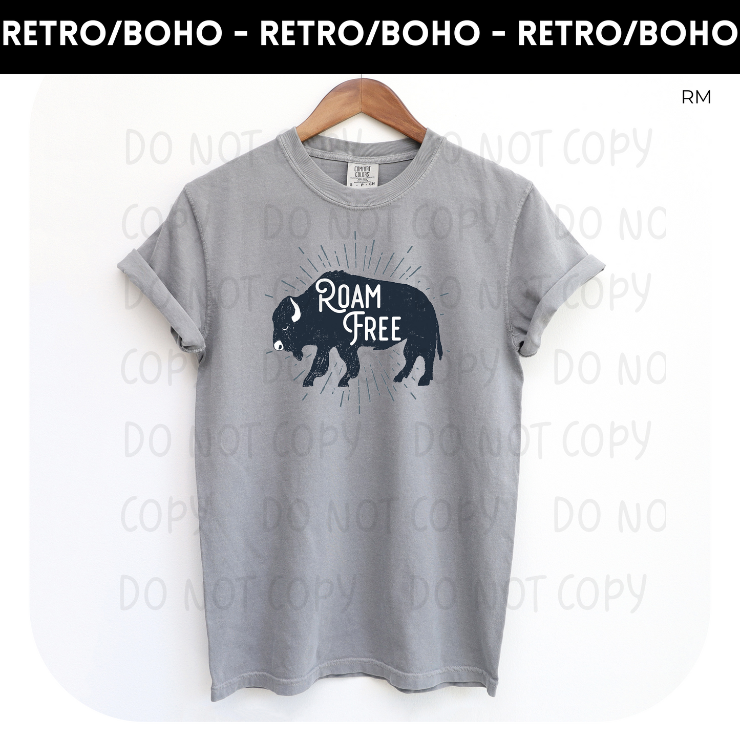 Roam Free Adult Shirt- Boho 27