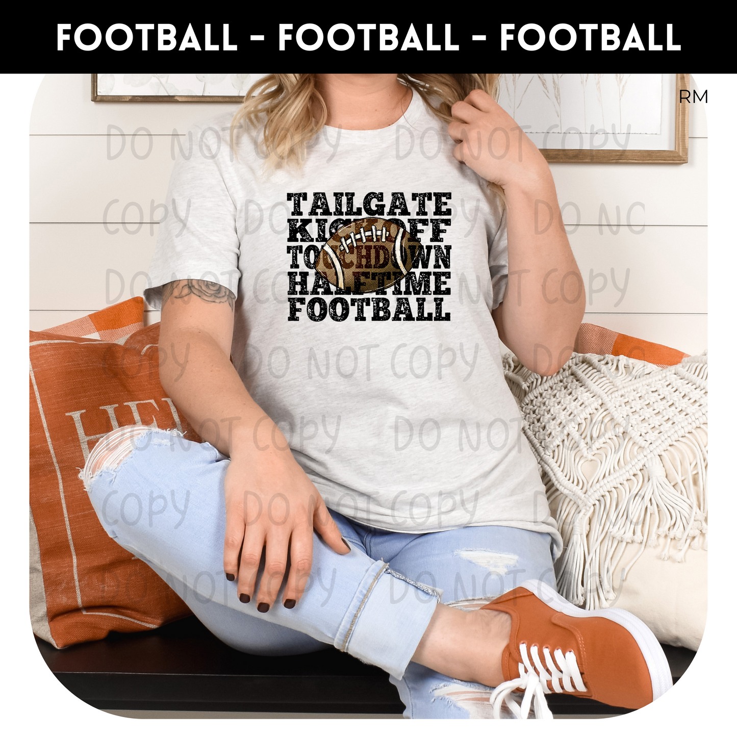 Tailgate, Kickoff, Touchdown Adult Shirt- Football 97