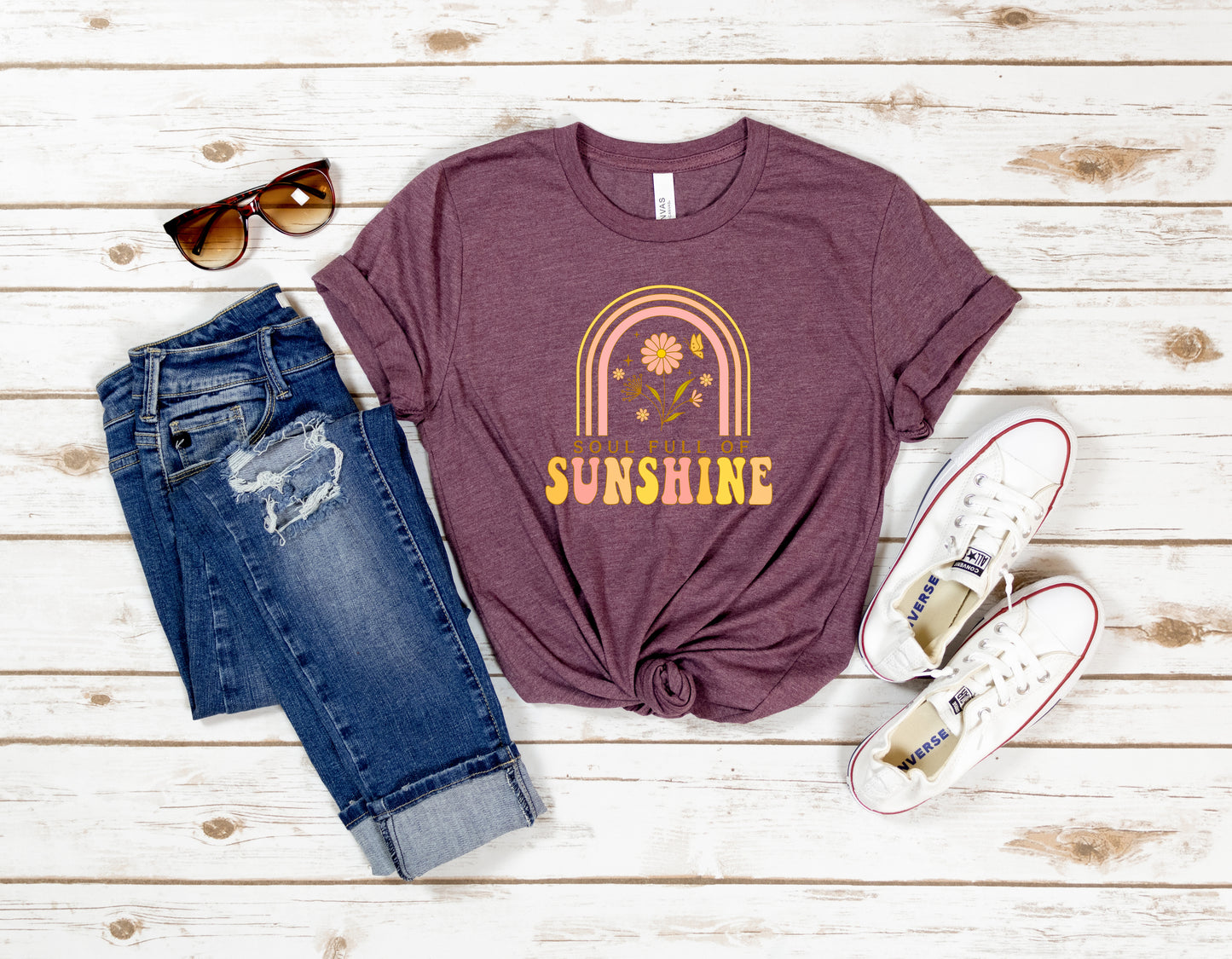 Soul Full Of Sunshine Adult Shirt-Inspirational 1112