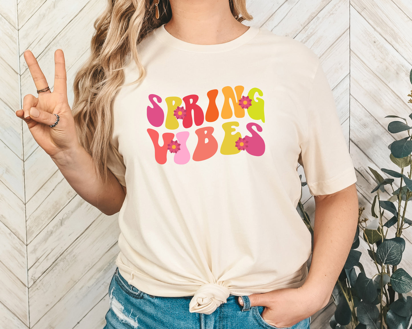 Spring Vibes Adult Shirt- Spring 17