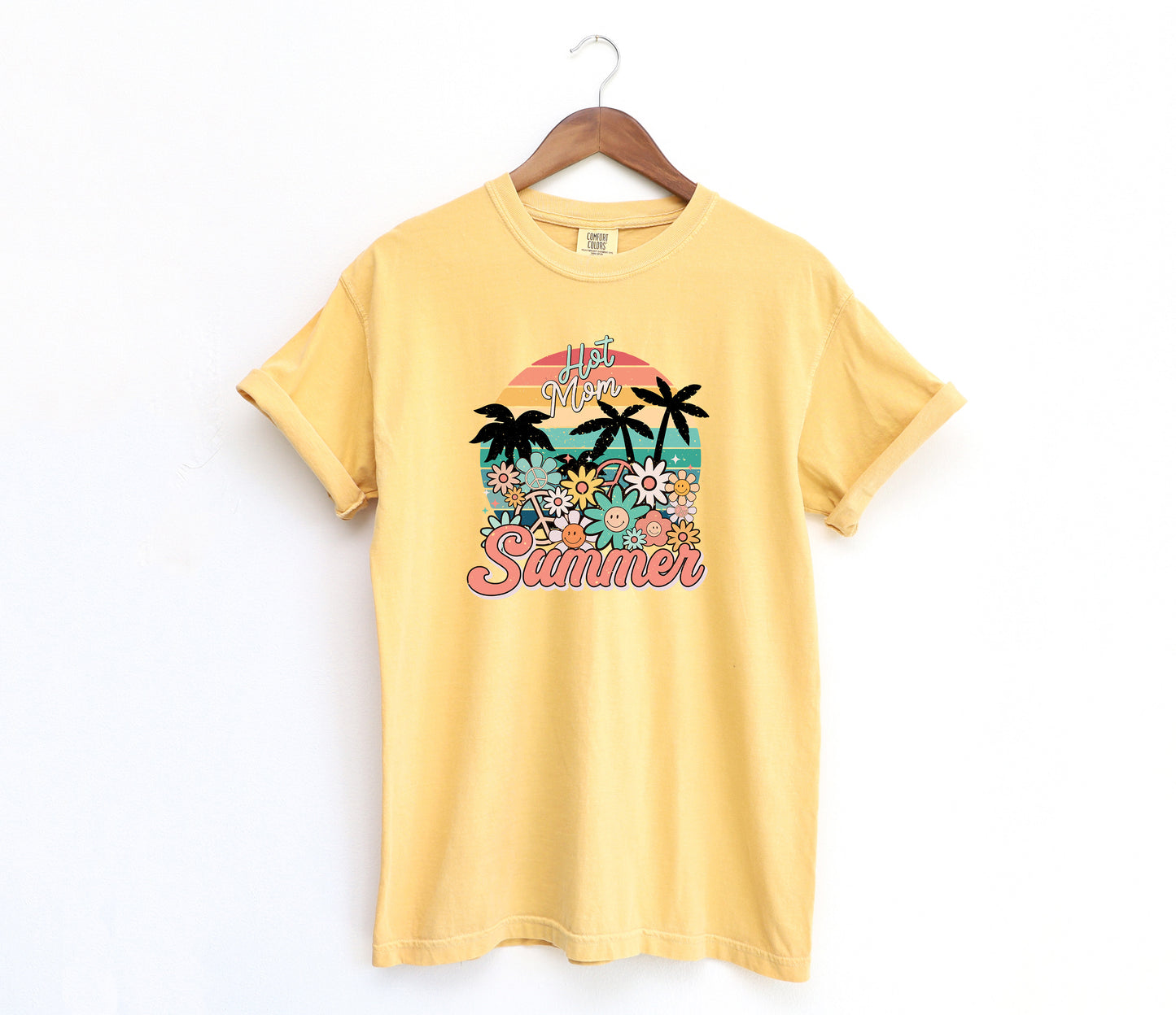 Hot Mom Summer Adult Shirt- Summer 272