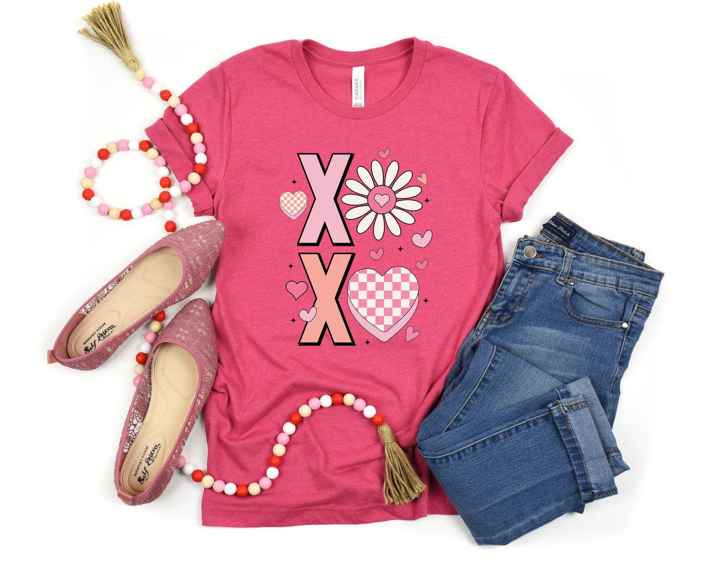 XOXO Unisex Adult Shirt - Valentine 543