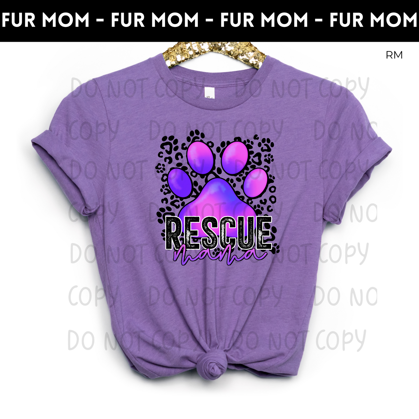 Rescue Mama Adult Shirt- Animals 233