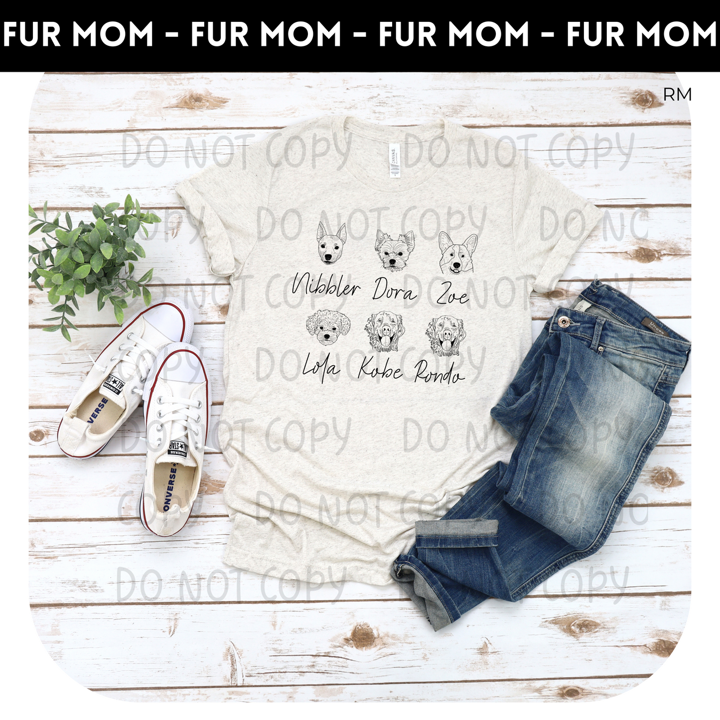 Custom Dog Breed Adult Shirt
