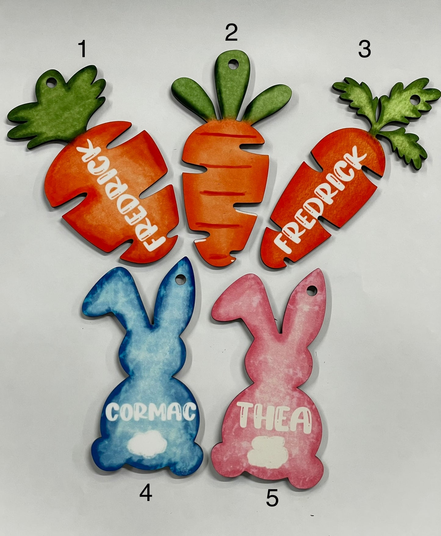 Easter Basket Tags