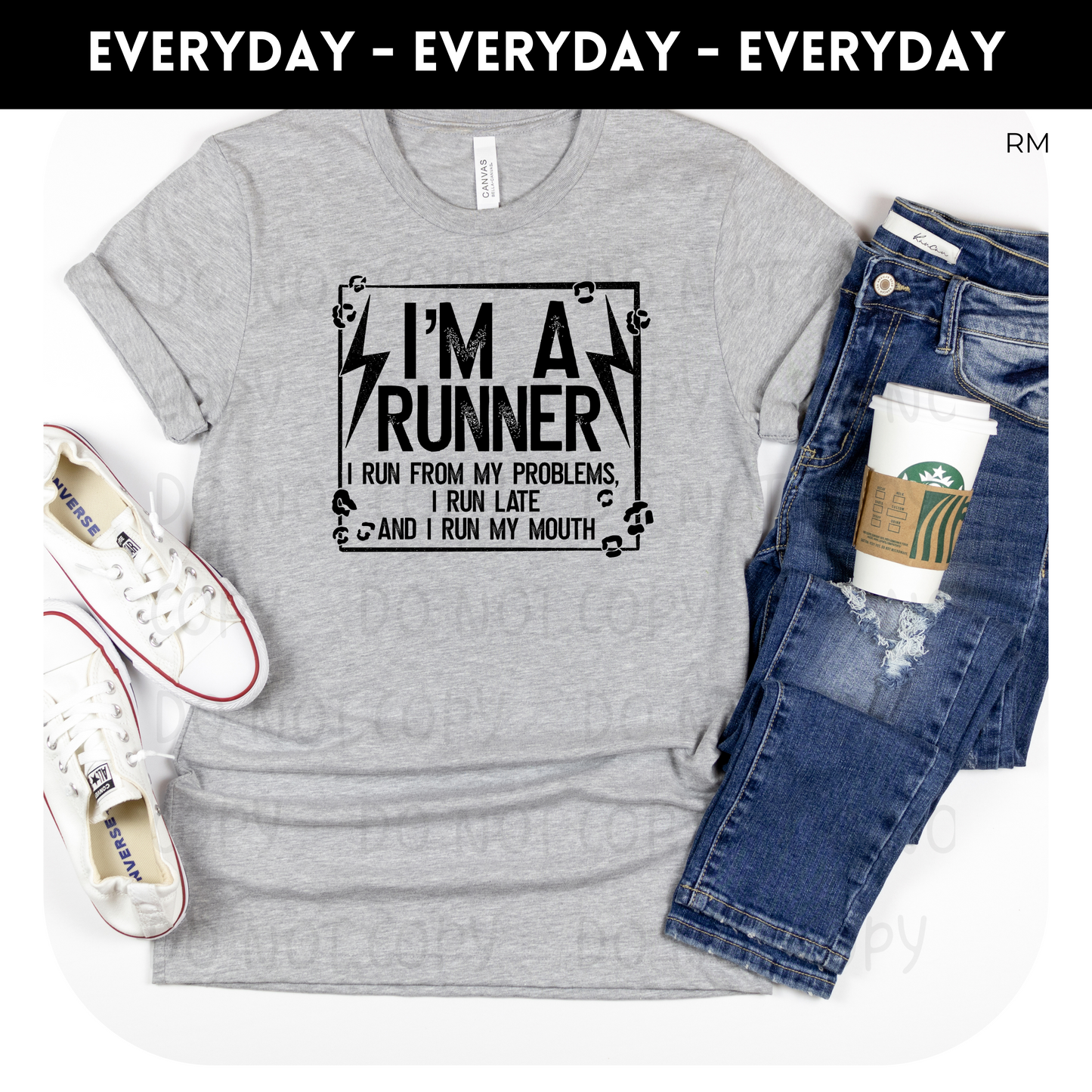 I'm A Runner Adult Shirt- Odds and Ends 392