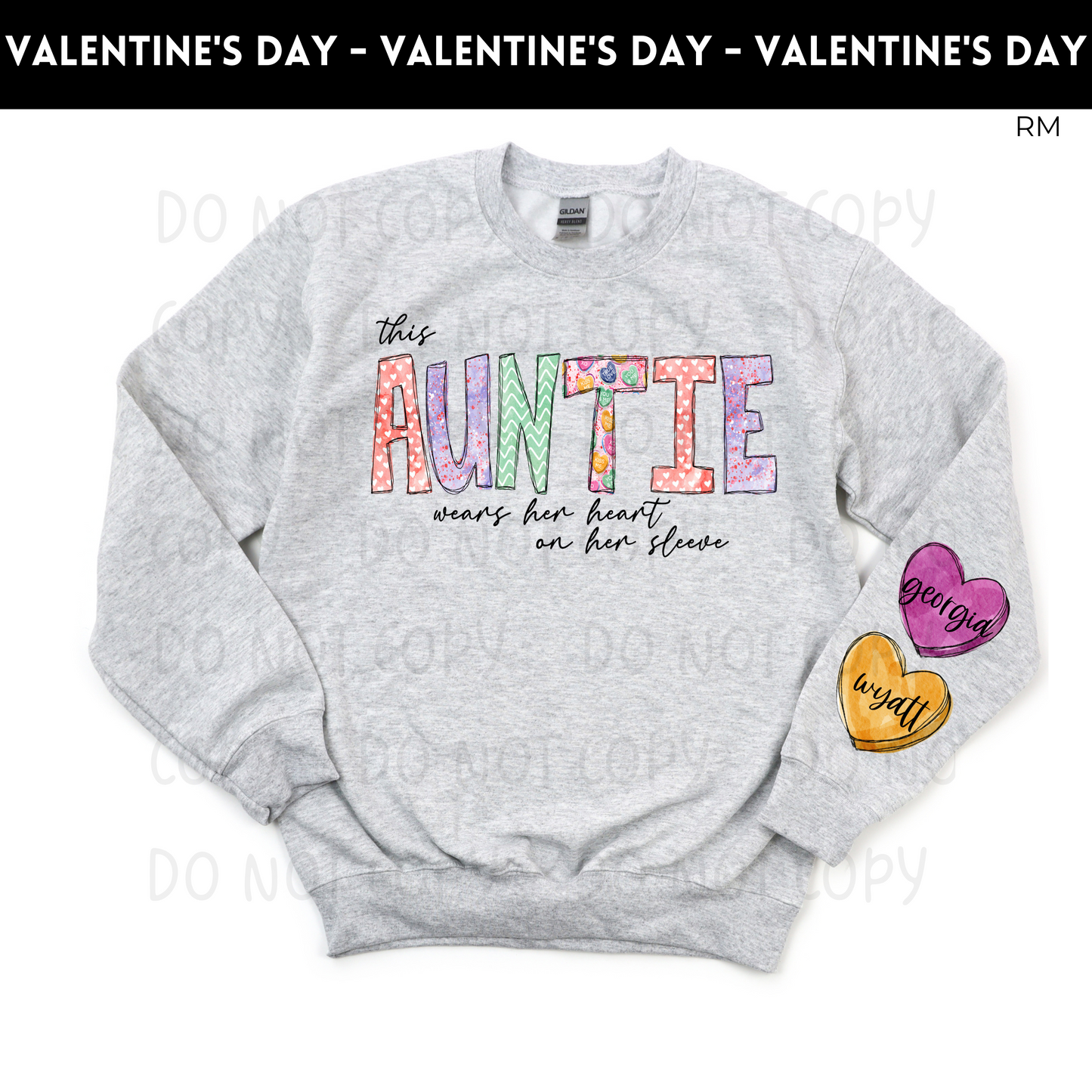 Wears Her Heart On Her Sleeve Sweatshirt