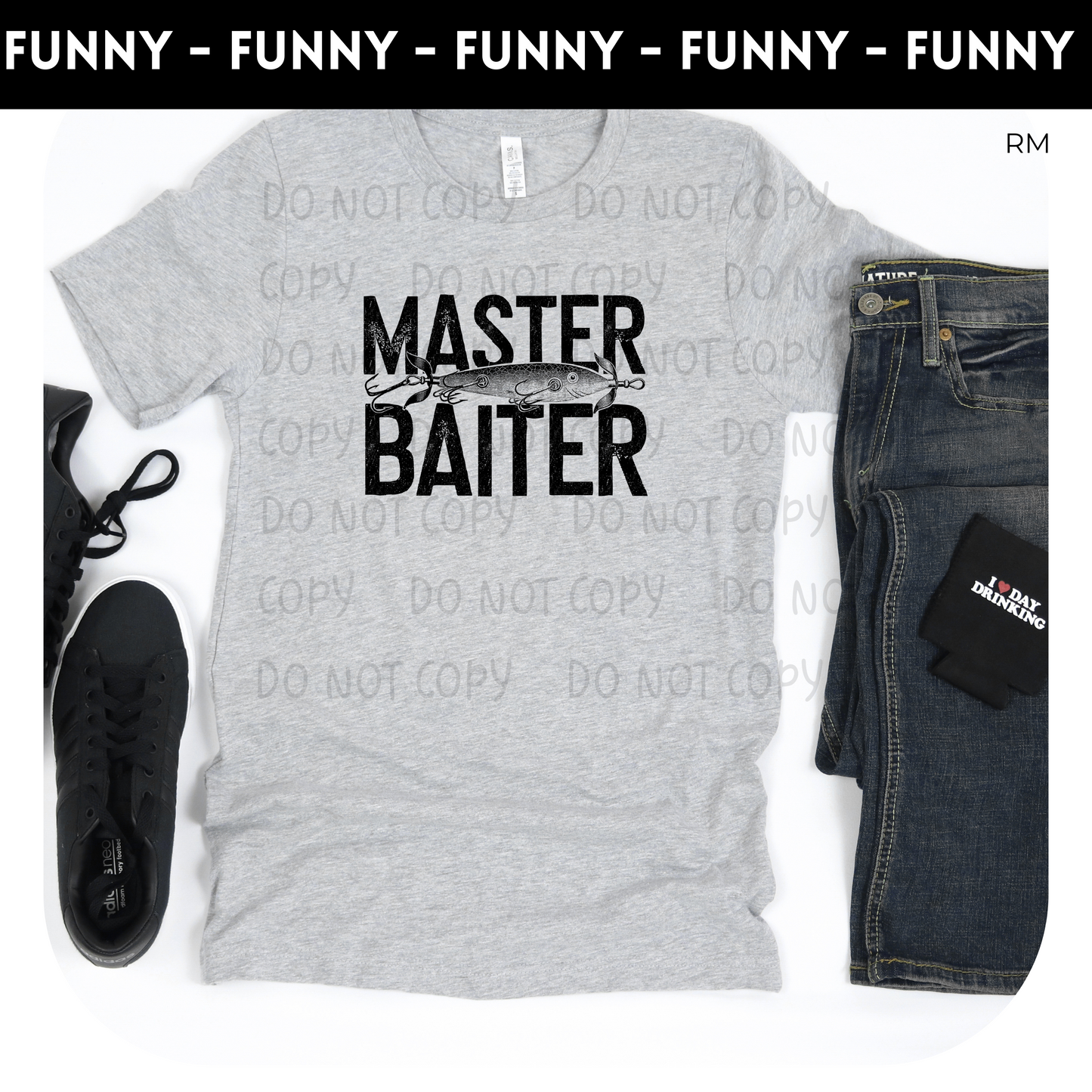 Master Baiter Adult Shirt- Outdoors 156