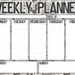 Weekly Planner Pages