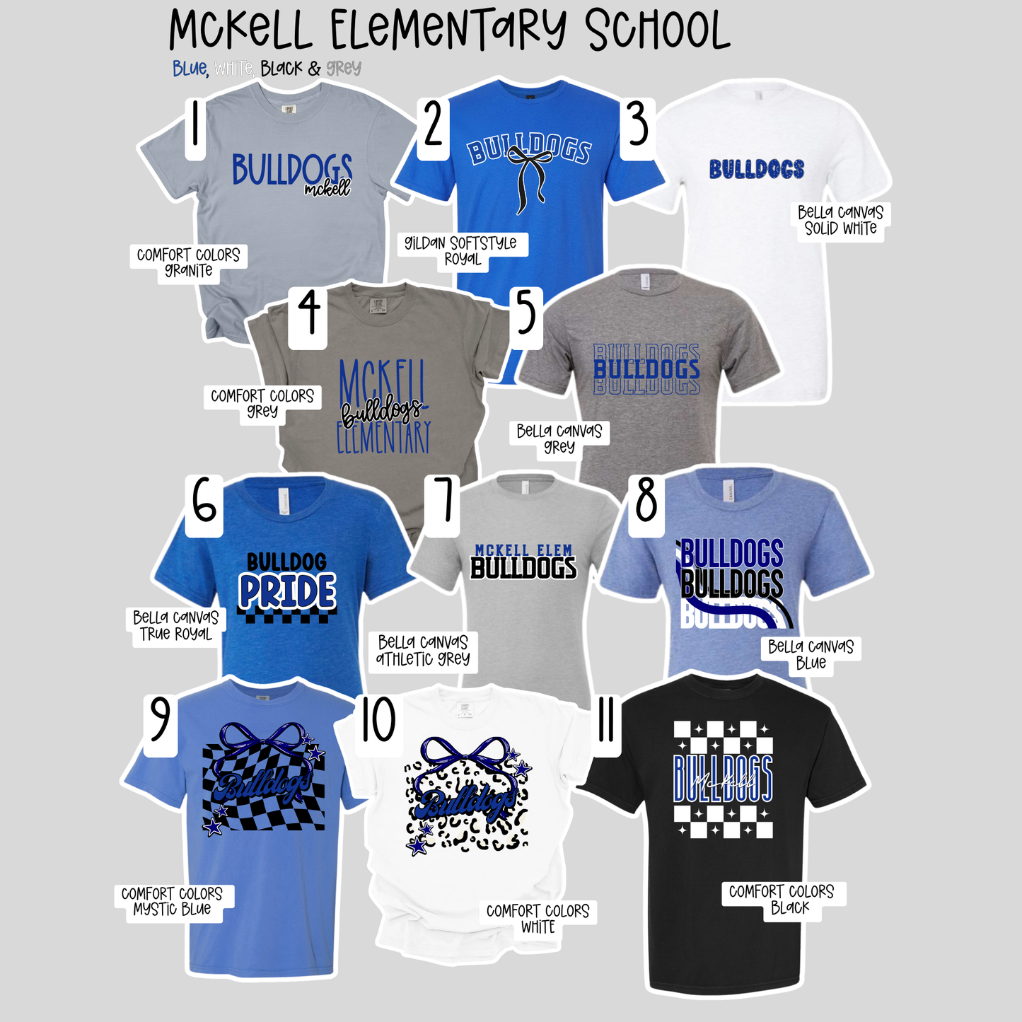 McKell Elementary- School Spirit Shirts