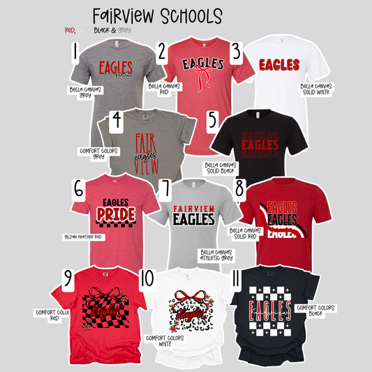 Fairview Independent- School Spirit Shirts