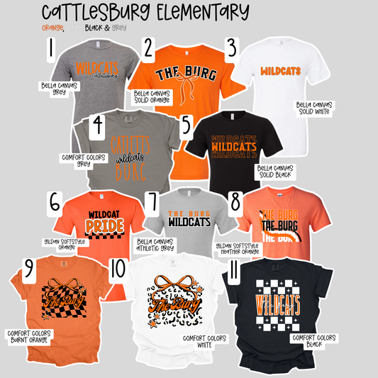 Catlettsburg Elementary School- School Spirit Shirts