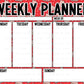 Weekly Planner Pages