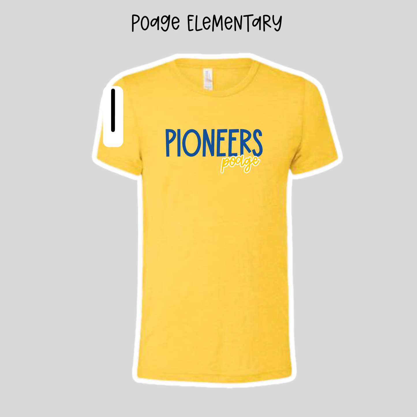Poage Elementary School- School Spirit Shirts