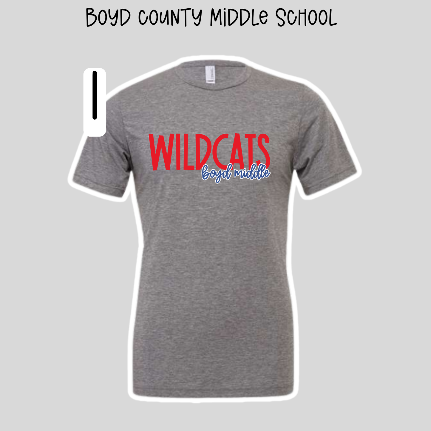 Boyd County Middle School- School Spirit Shirts