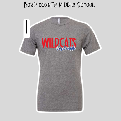 Boyd County Middle School- School Spirit Shirts