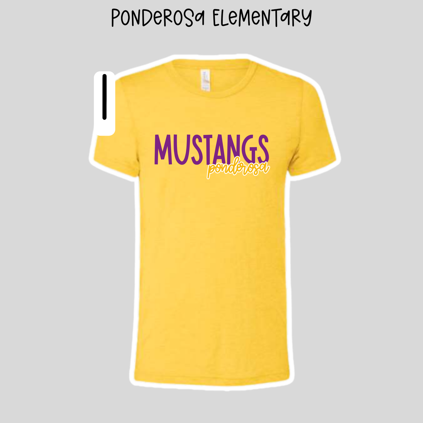 Ponderosa Elementary School- School Spirit Shirts
