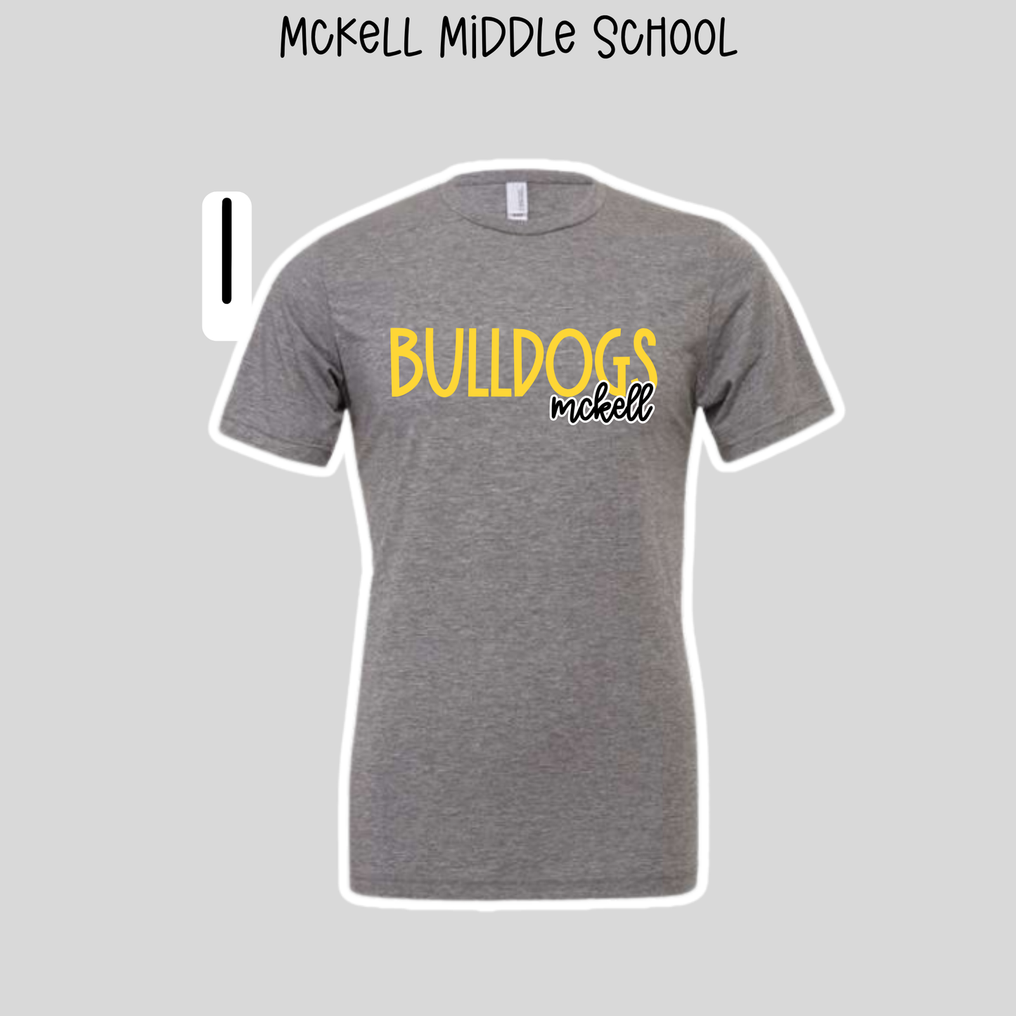 McKell Middle School- School Spirit Shirts
