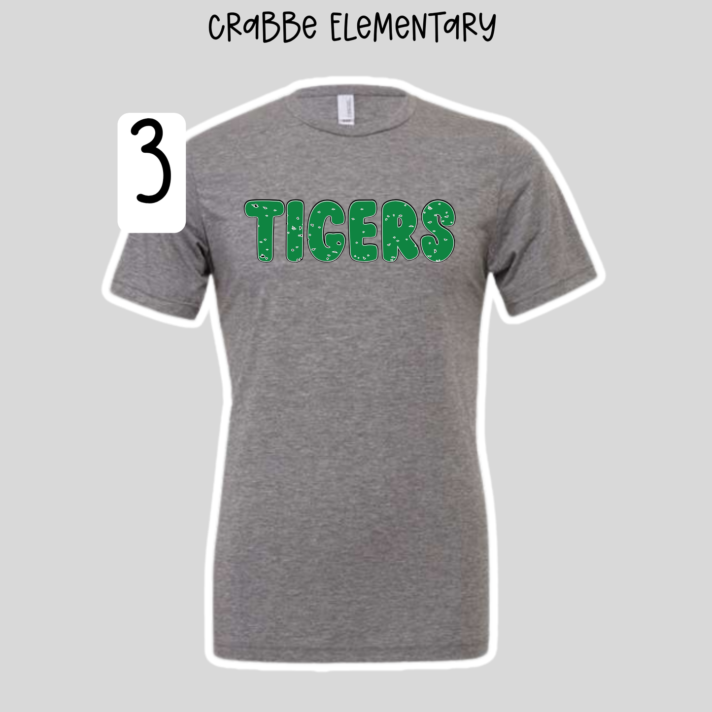 Crabbe Elementary School- School Spirit Shirts