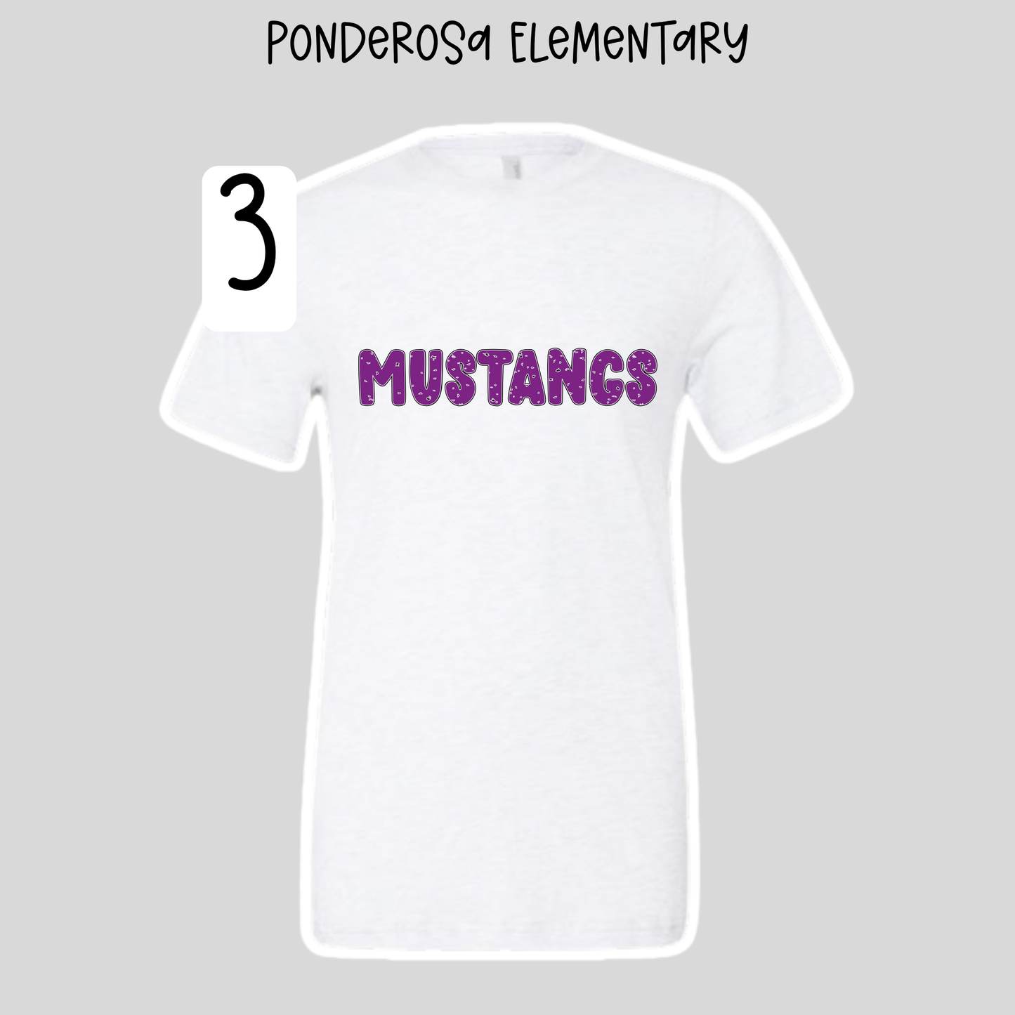 Ponderosa Elementary School- School Spirit Shirts