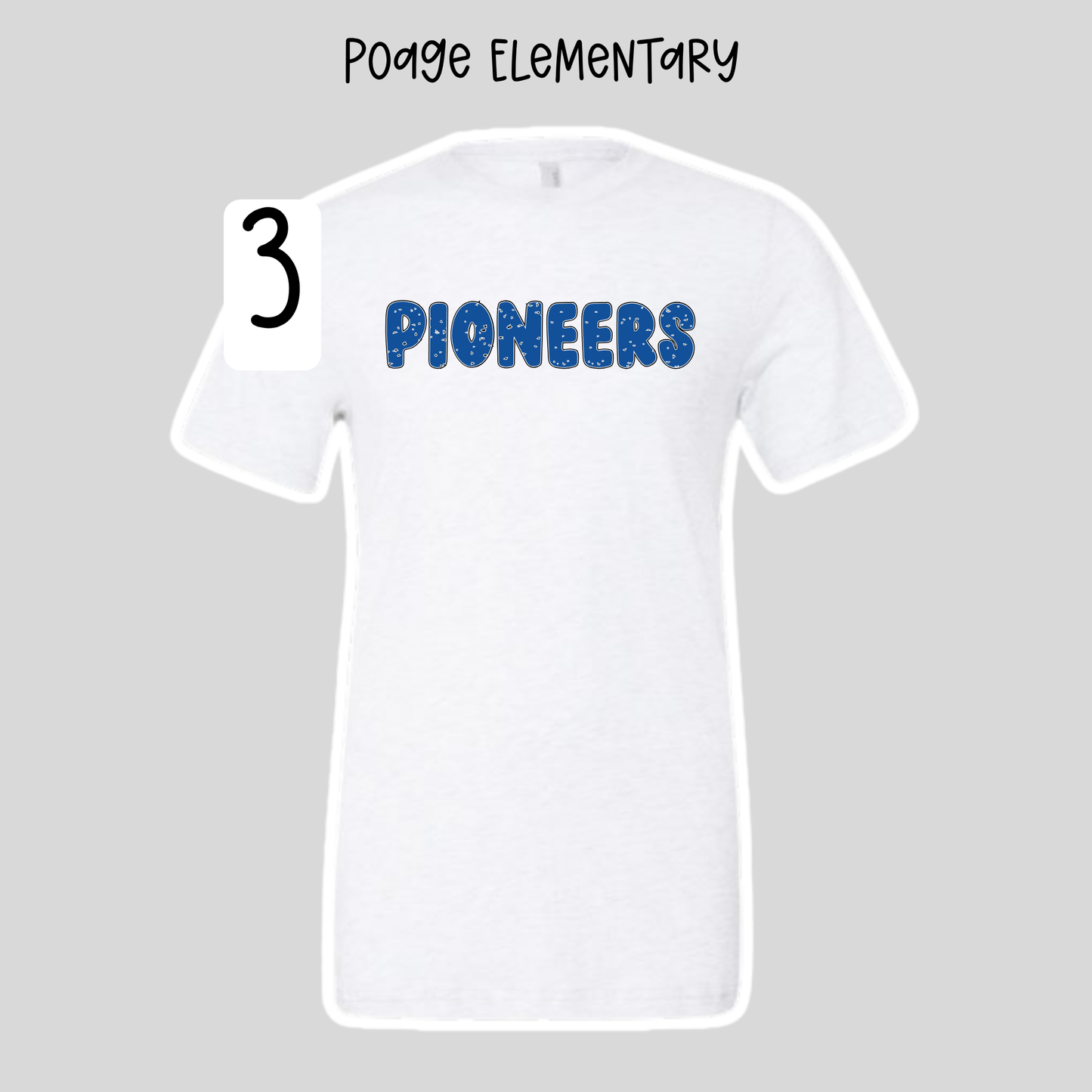 Poage Elementary School- School Spirit Shirts