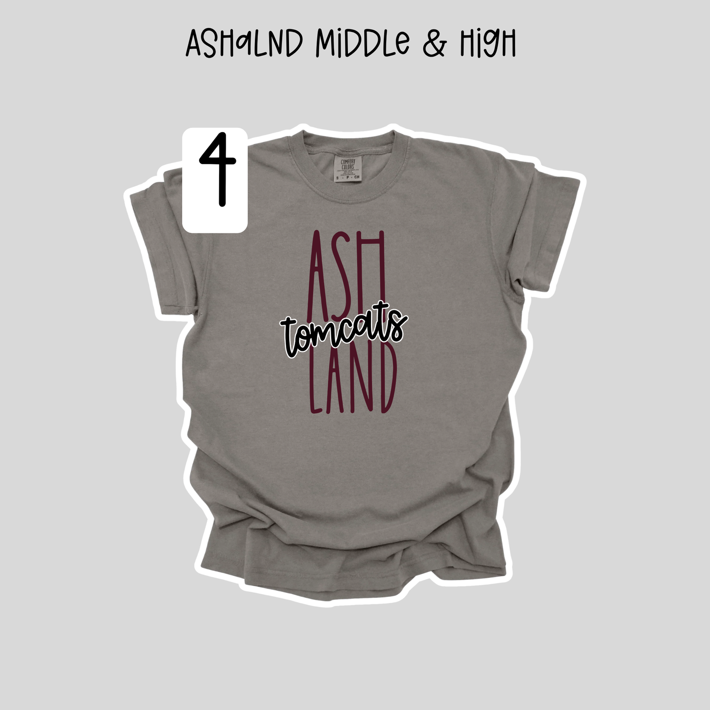 Ashland Middle & High School- School Spirit Shirts