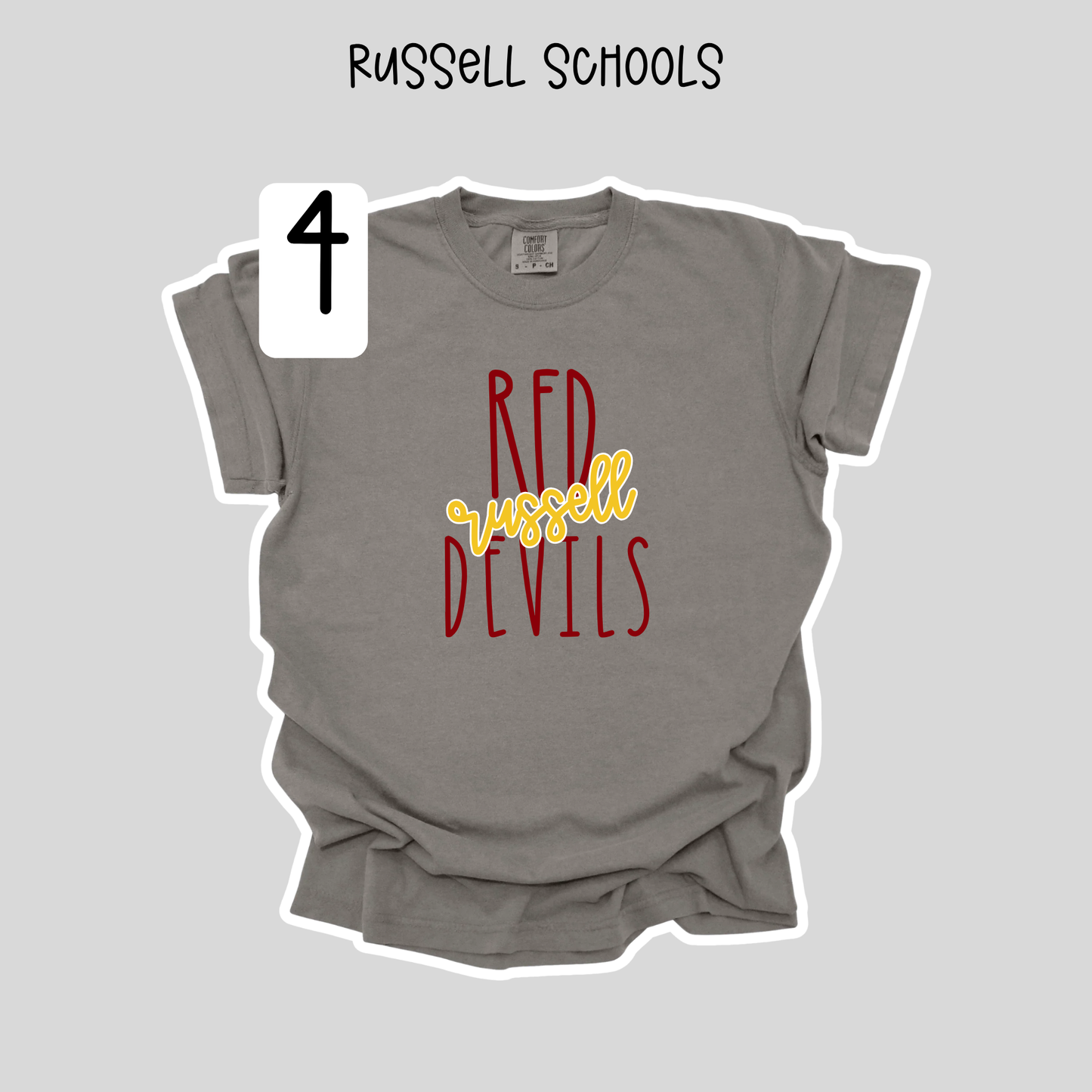 Russell Independent- School Spirit Shirts