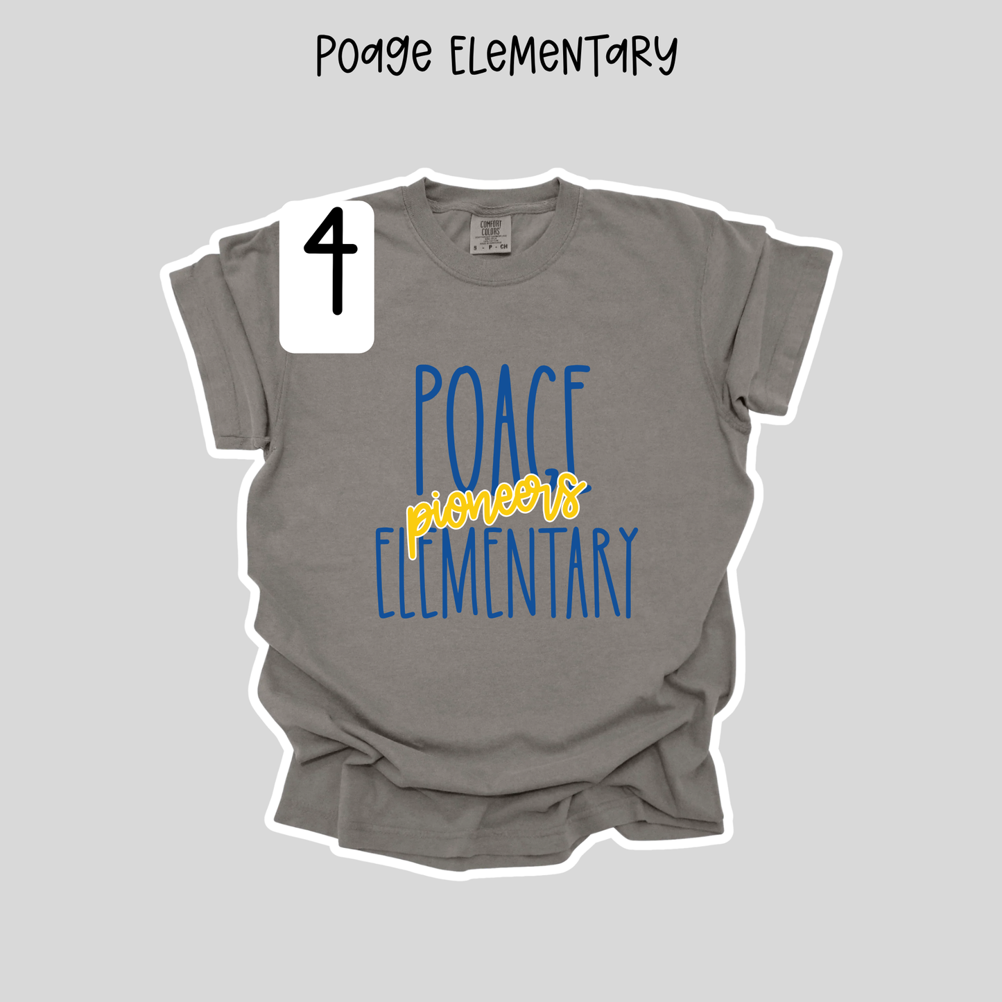 Poage Elementary School- School Spirit Shirts