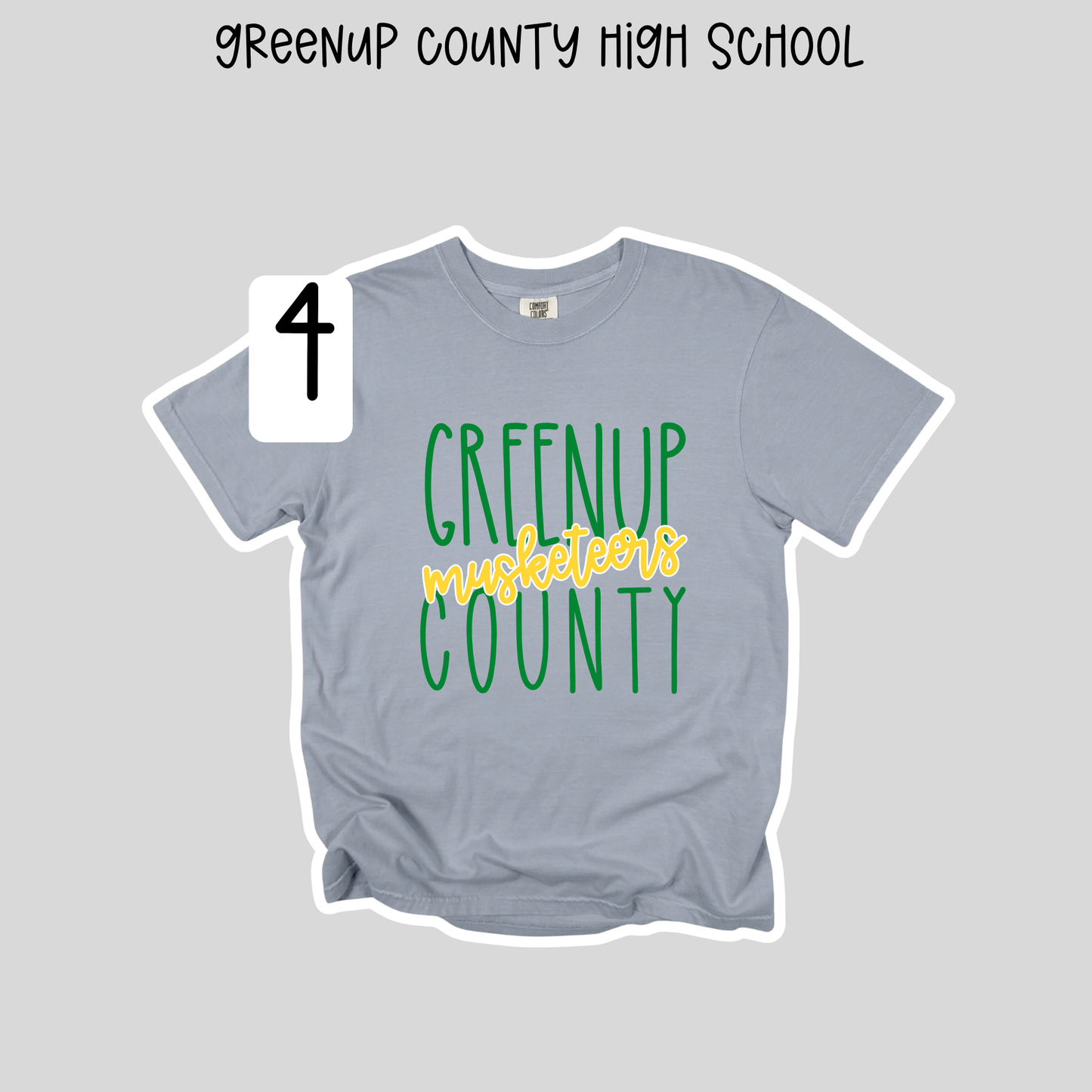 Greenup County High School- School Spirit Shirts