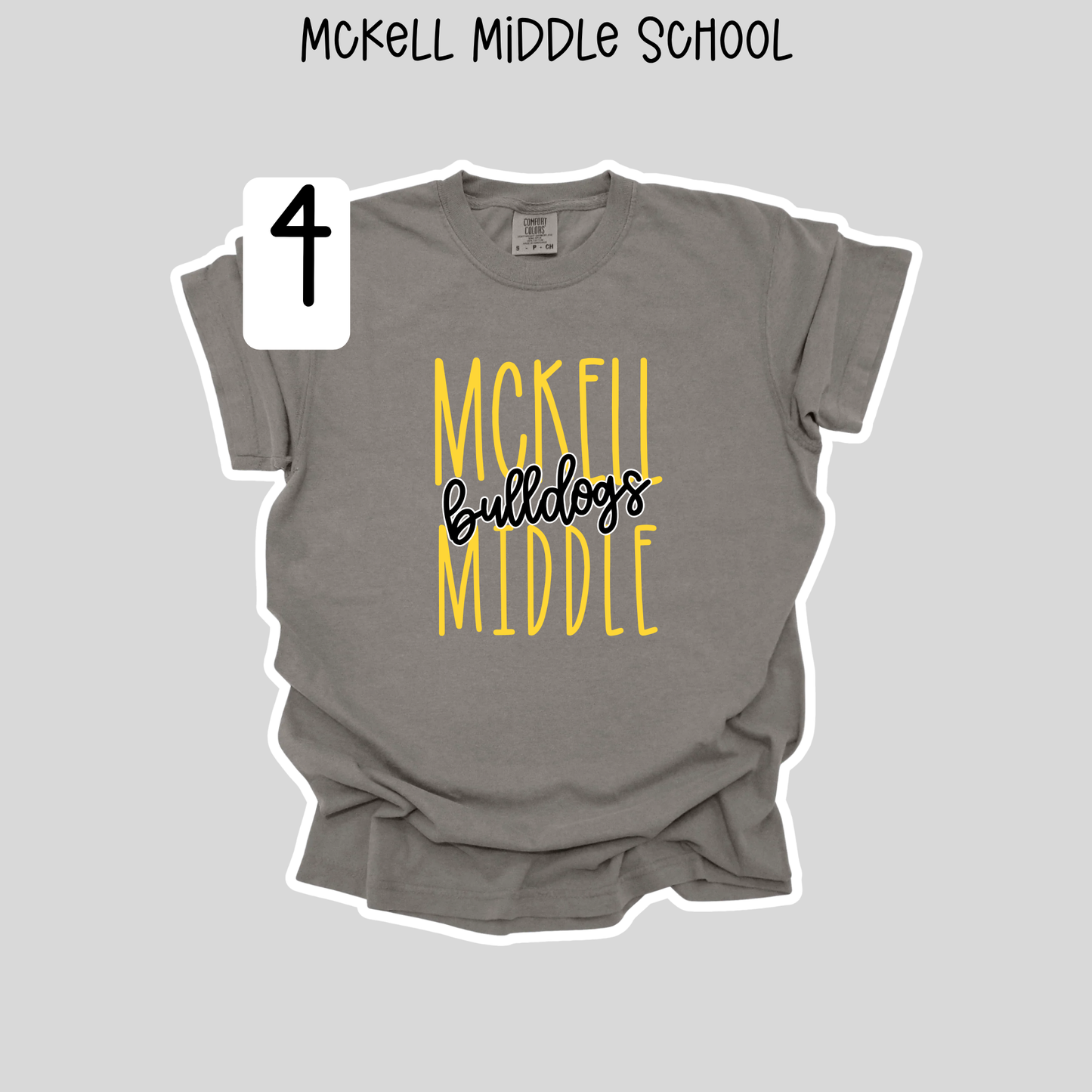 McKell Middle School- School Spirit Shirts