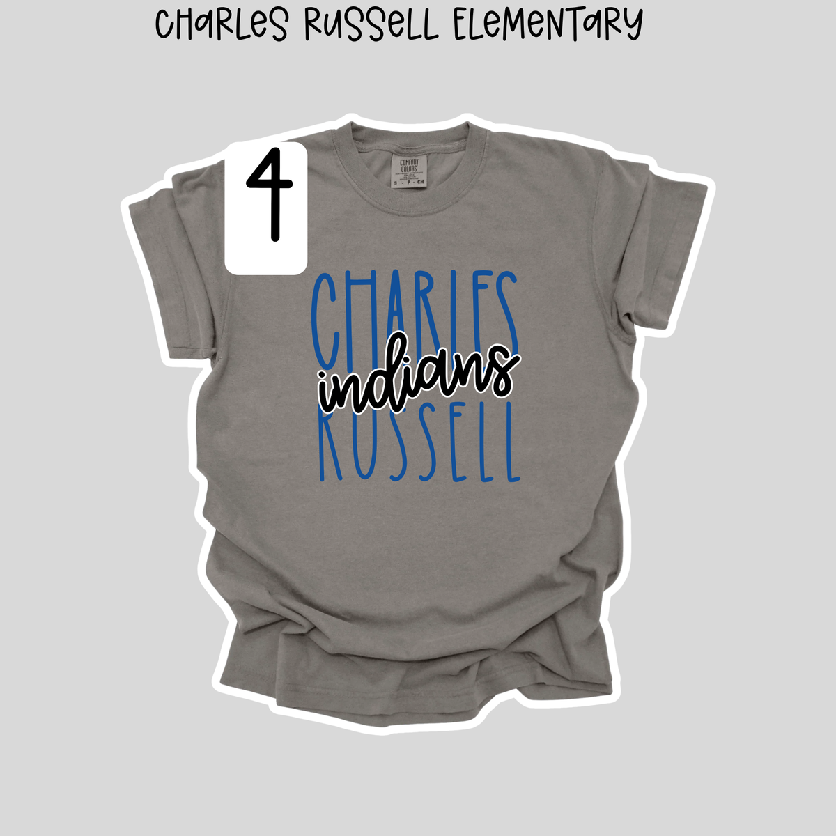 Charles Russell Elementary School- School Spirit Shirts