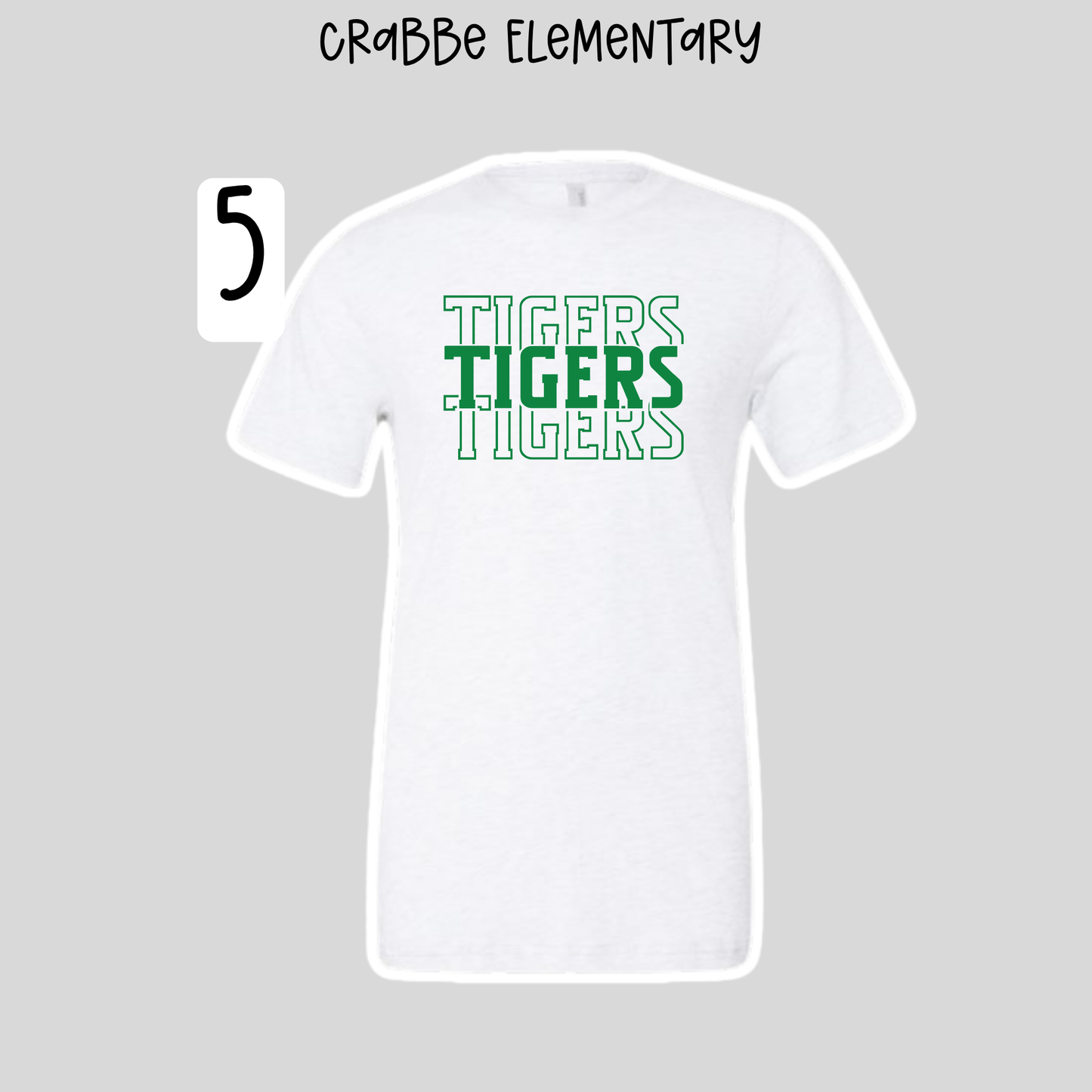 Crabbe Elementary School- School Spirit Shirts