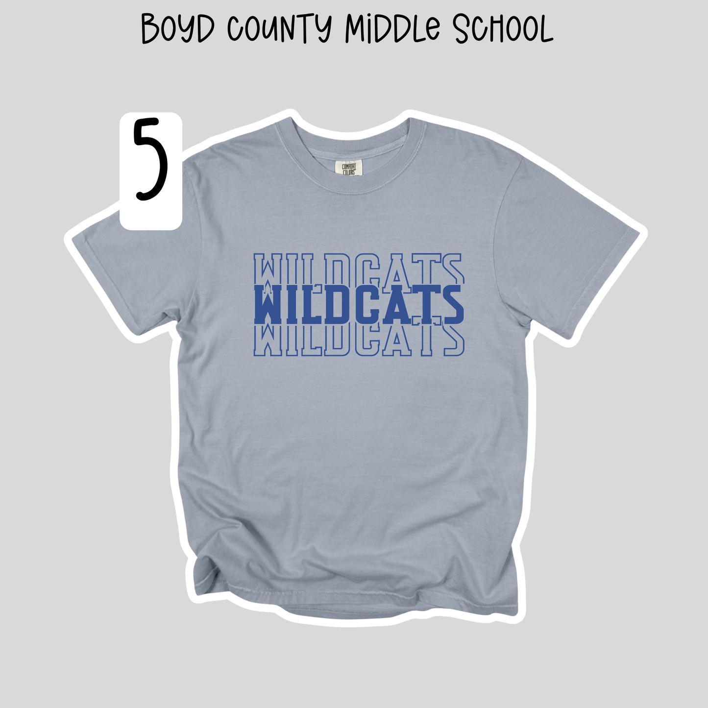 Boyd County Middle School- School Spirit Shirts