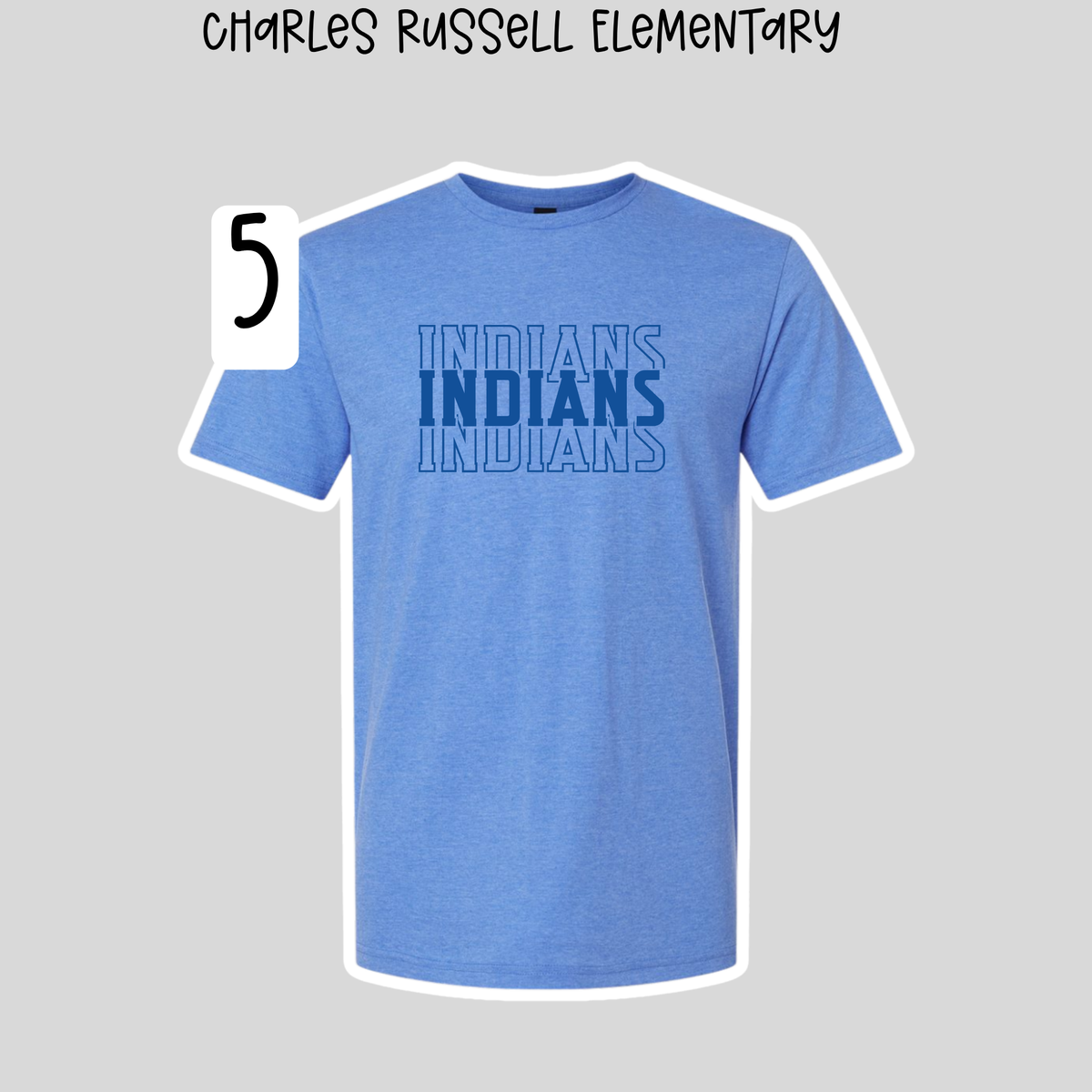 Charles Russell Elementary School- School Spirit Shirts