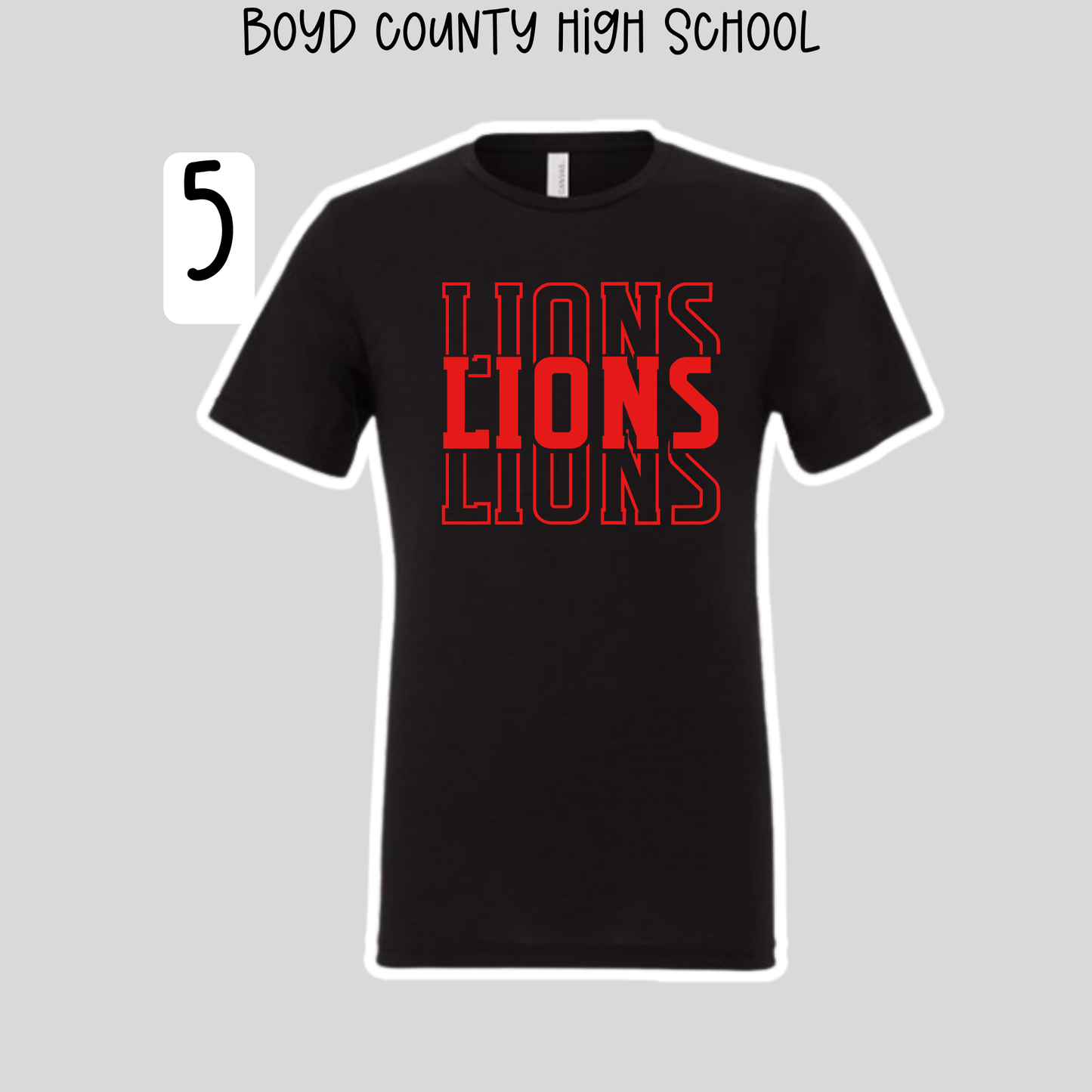 Boyd County High School- School Spirit Shirts