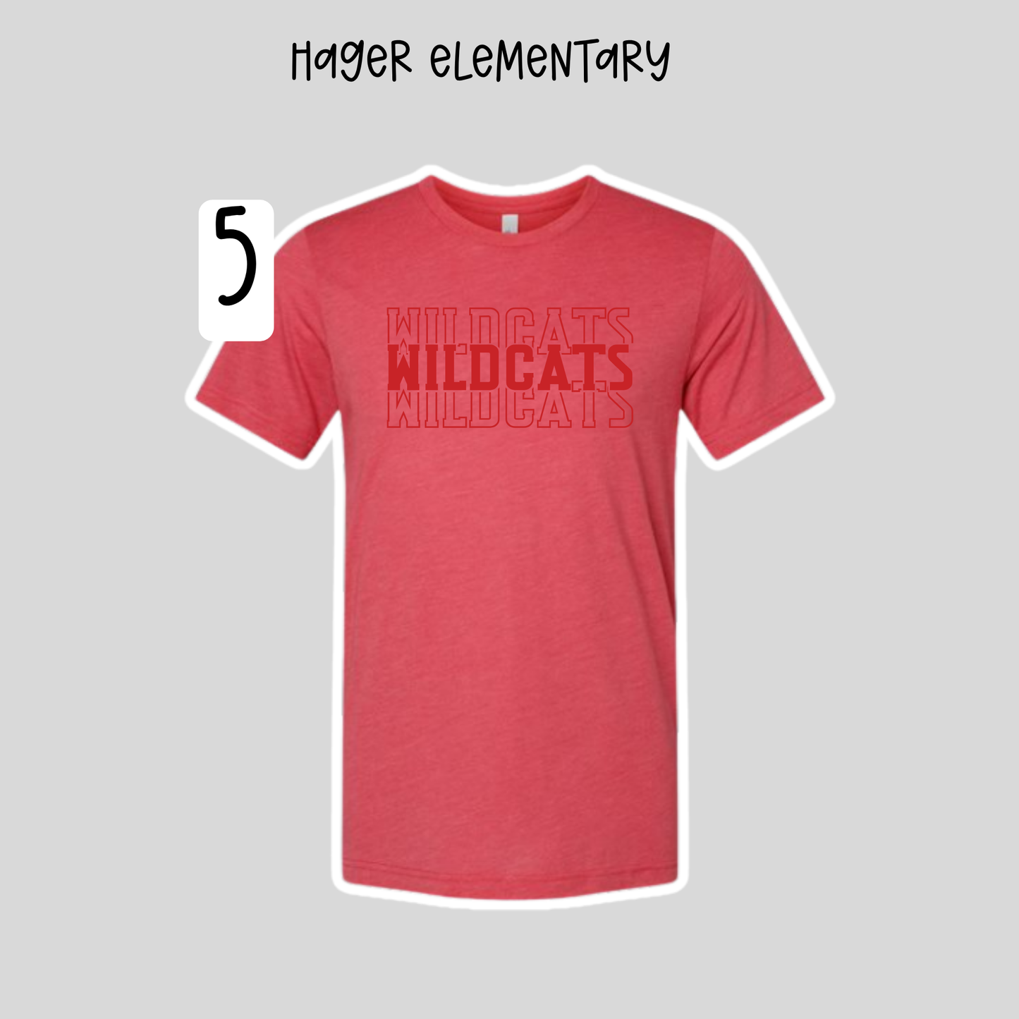 Hager Elementary School- School Spirit Shirts