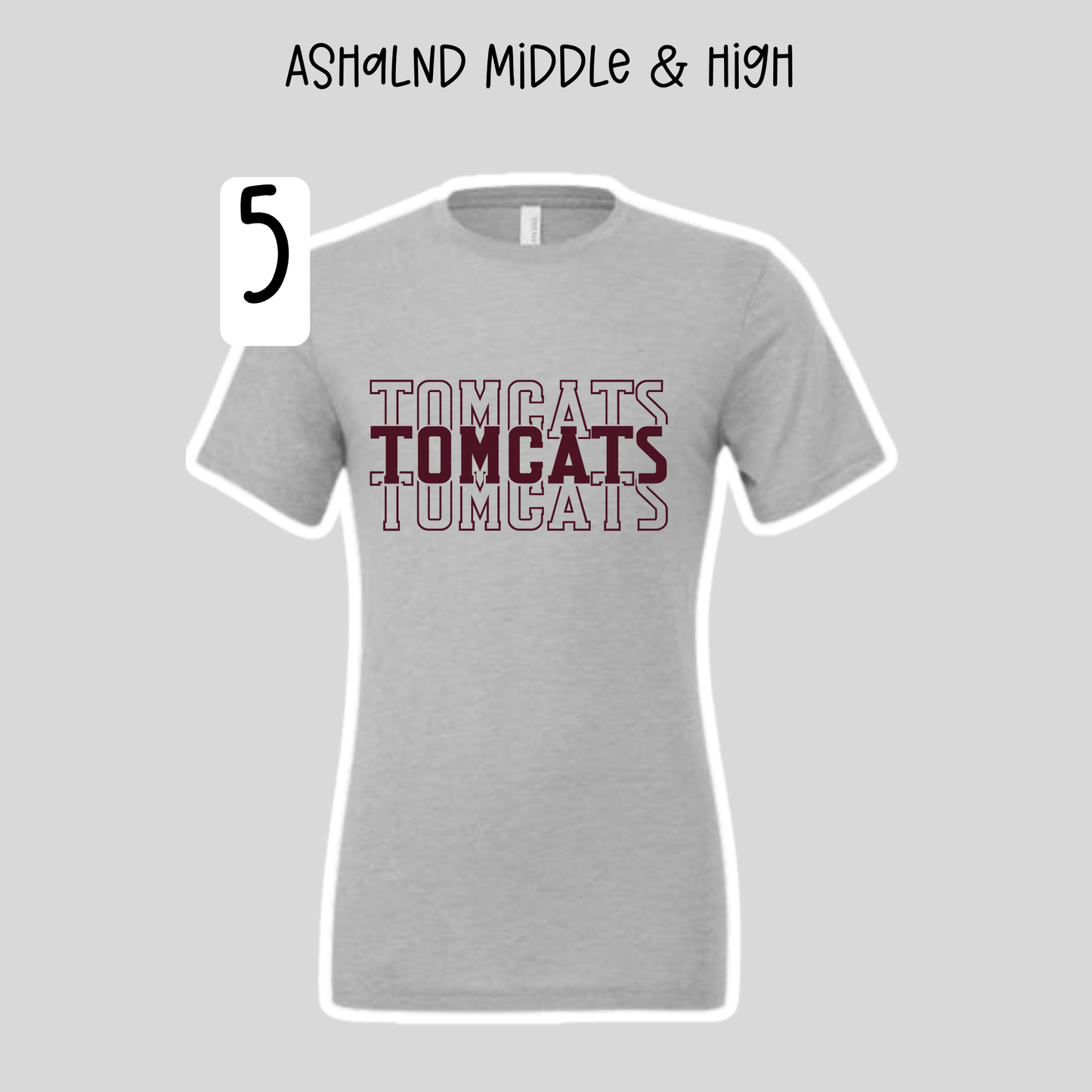 Ashland Middle & High School- School Spirit Shirts