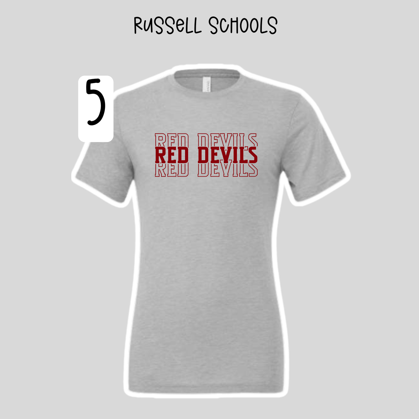 Russell Independent- School Spirit Shirts