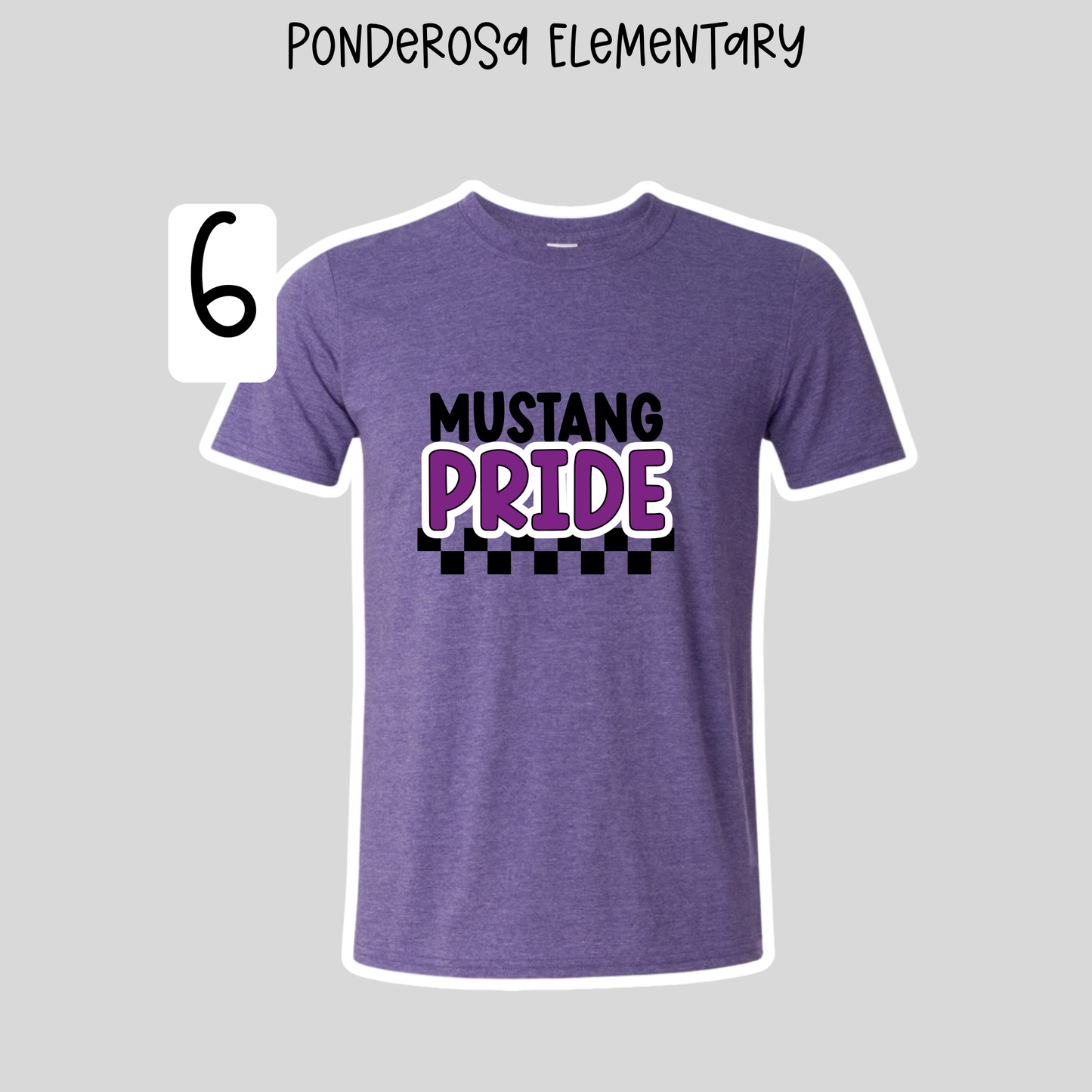 Ponderosa Elementary School- School Spirit Shirts