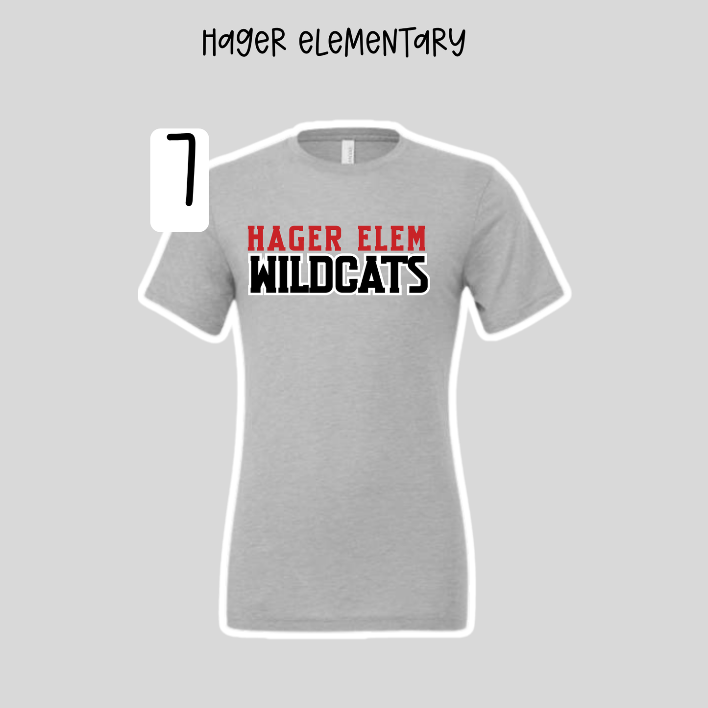 Hager Elementary School- School Spirit Shirts