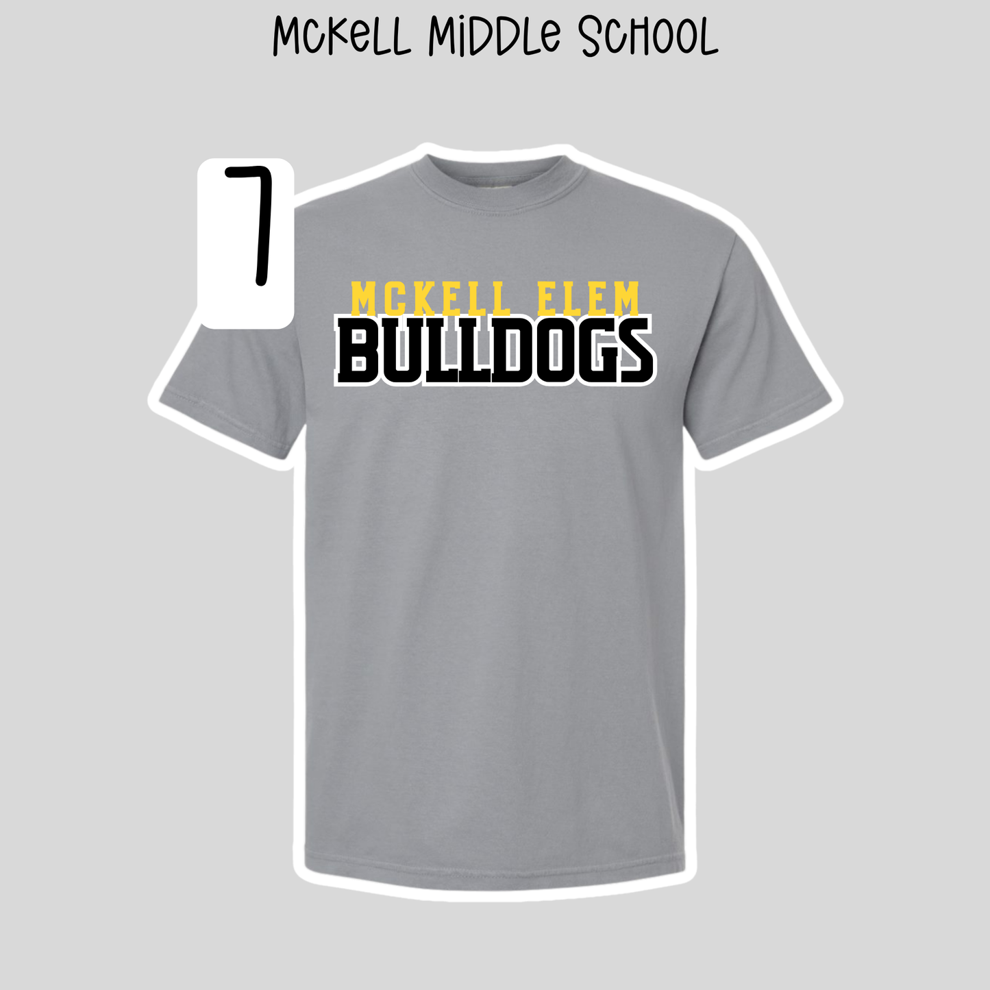 McKell Middle School- School Spirit Shirts