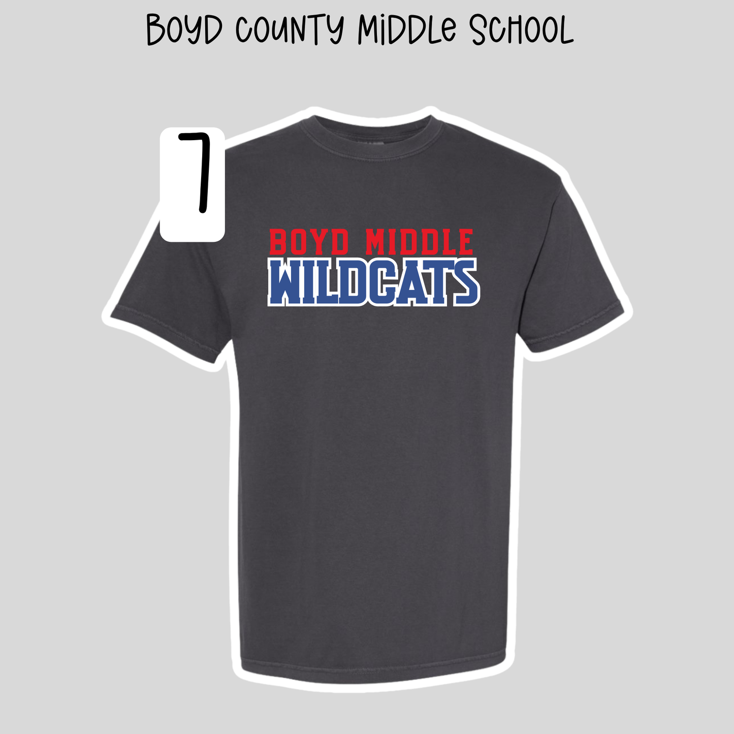 Boyd County Middle School- School Spirit Shirts