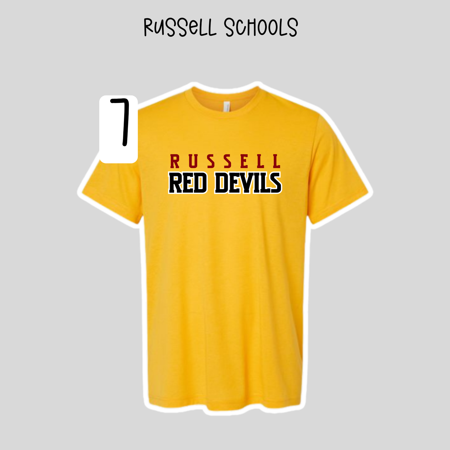 Russell Independent- School Spirit Shirts