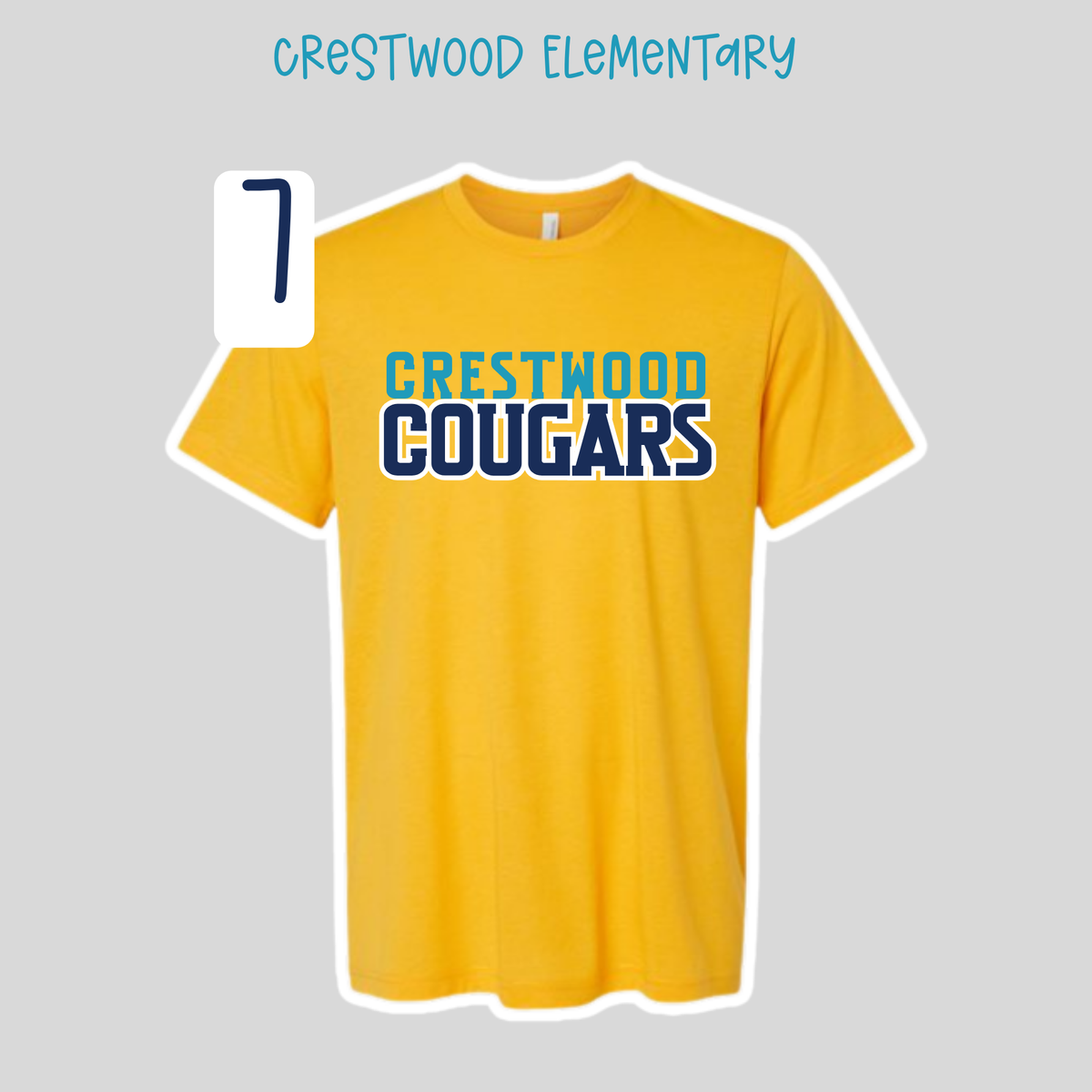 Crestwood Elementary School- School Spirit Shirts
