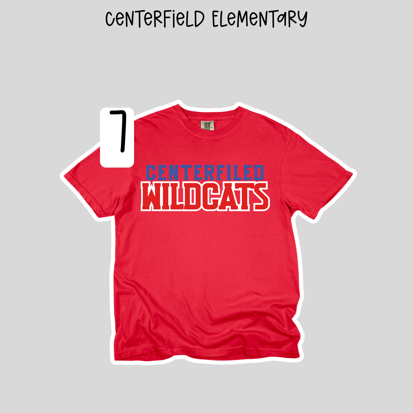 Centerfield Elementary School- School Spirit Shirts