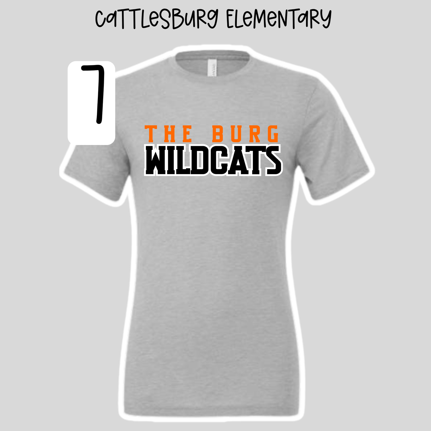 Cattlesburg Elementary School- School Spirit Shirts