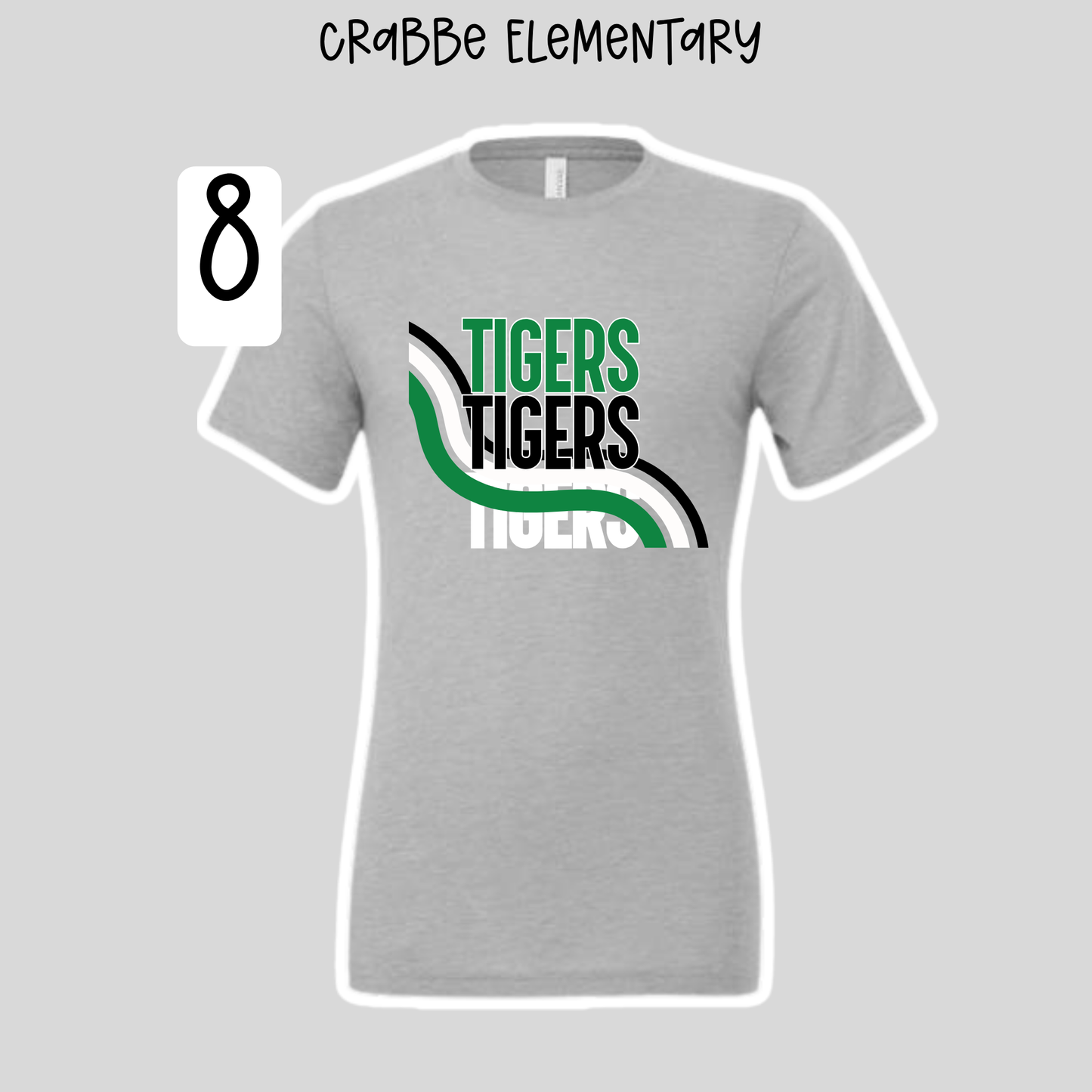 Crabbe Elementary School- School Spirit Shirts